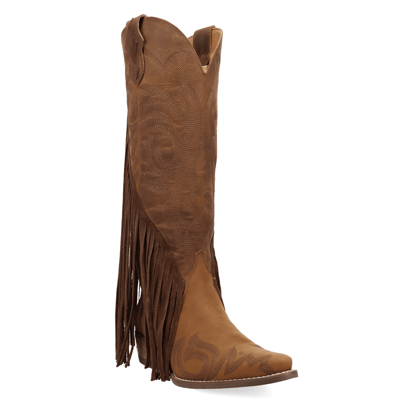 PRODUCT SHOT WALK WEST LEATHER BOOT AT 45 DEGREE ANGLE