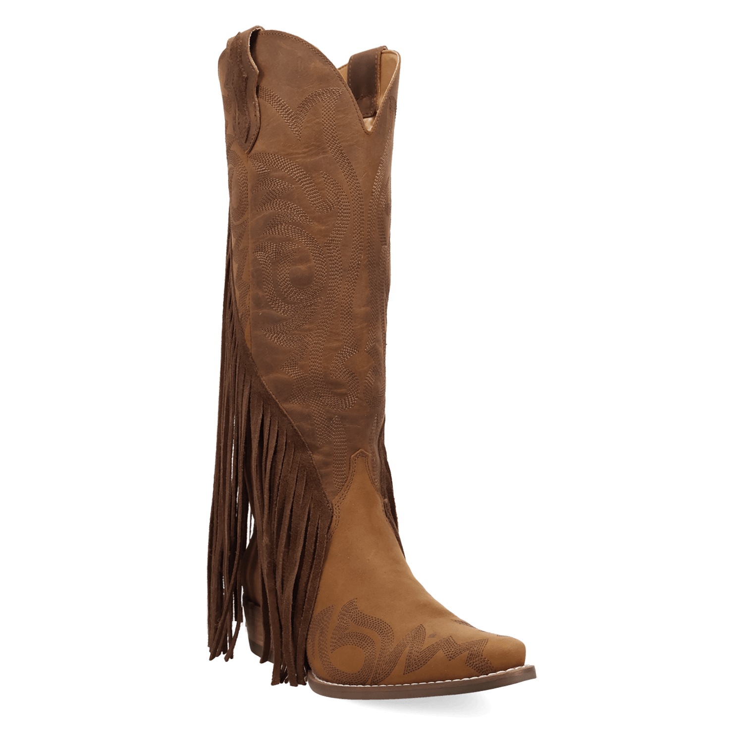 PRODUCT SHOT WALK WEST LEATHER BOOT AT 45 DEGREE ANGLE