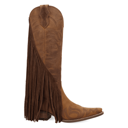 PRODUCT SHOT WALK WEST LEATHER BOOT AT 90 DEGREE INSIDE ANGLE