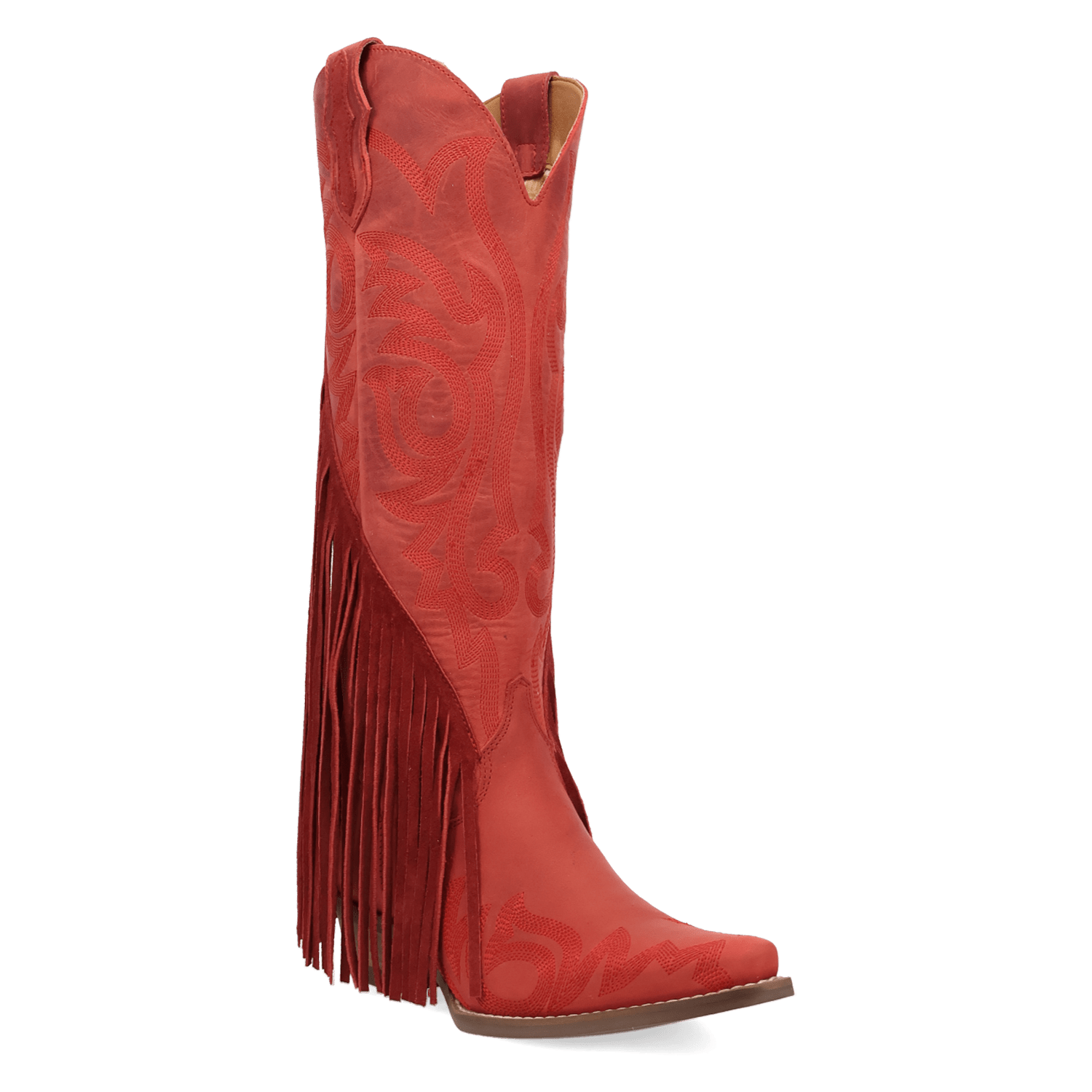 PRODUCT SHOT WALK WEST LEATHER BOOT AT 45 DEGREE ANGLE