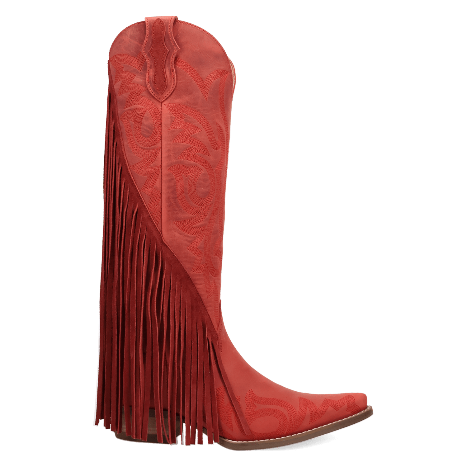 PRODUCT SHOT WALK WEST LEATHER BOOT AT 90 DEGREE INSIDE ANGLE