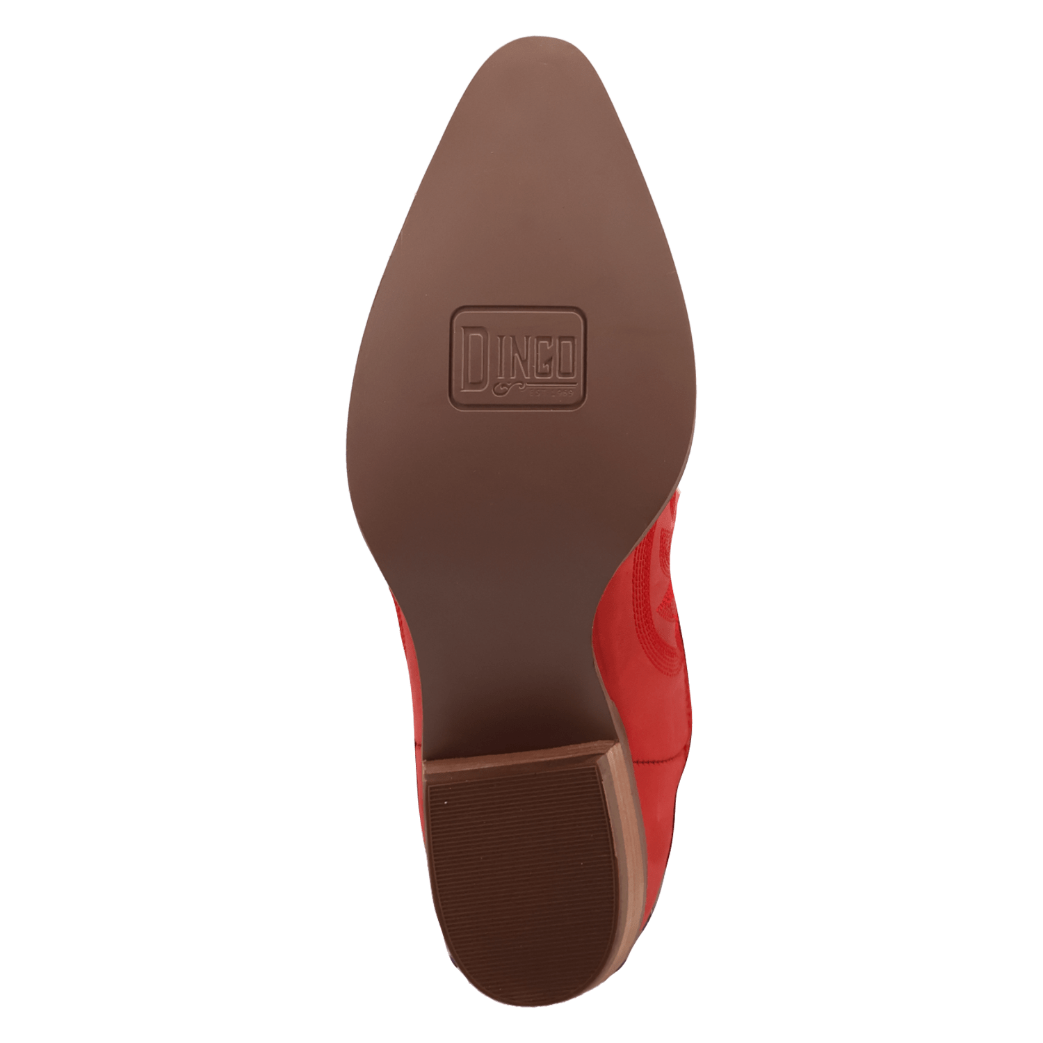 PRODUCT SHOT WALK WEST LEATHER BOOT AT OUTSOLE ANGLE