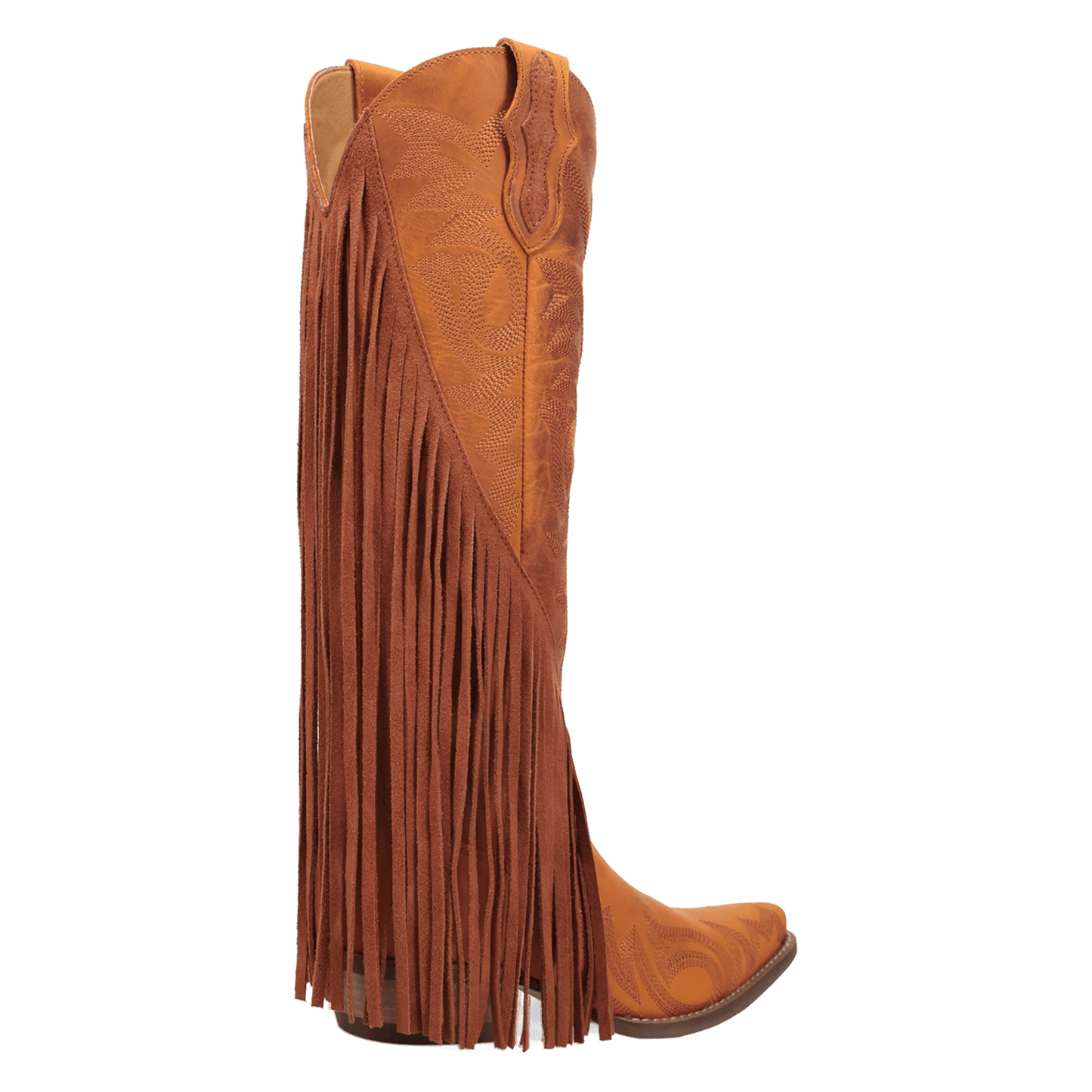 PRODUCT SHOT WALK WEST LEATHER BOOT AT 315 DEGREE ANGLE