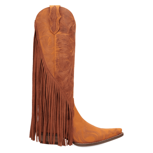 PRODUCT SHOT WALK WEST LEATHER BOOT AT 90 DEGREE INSIDE ANGLE