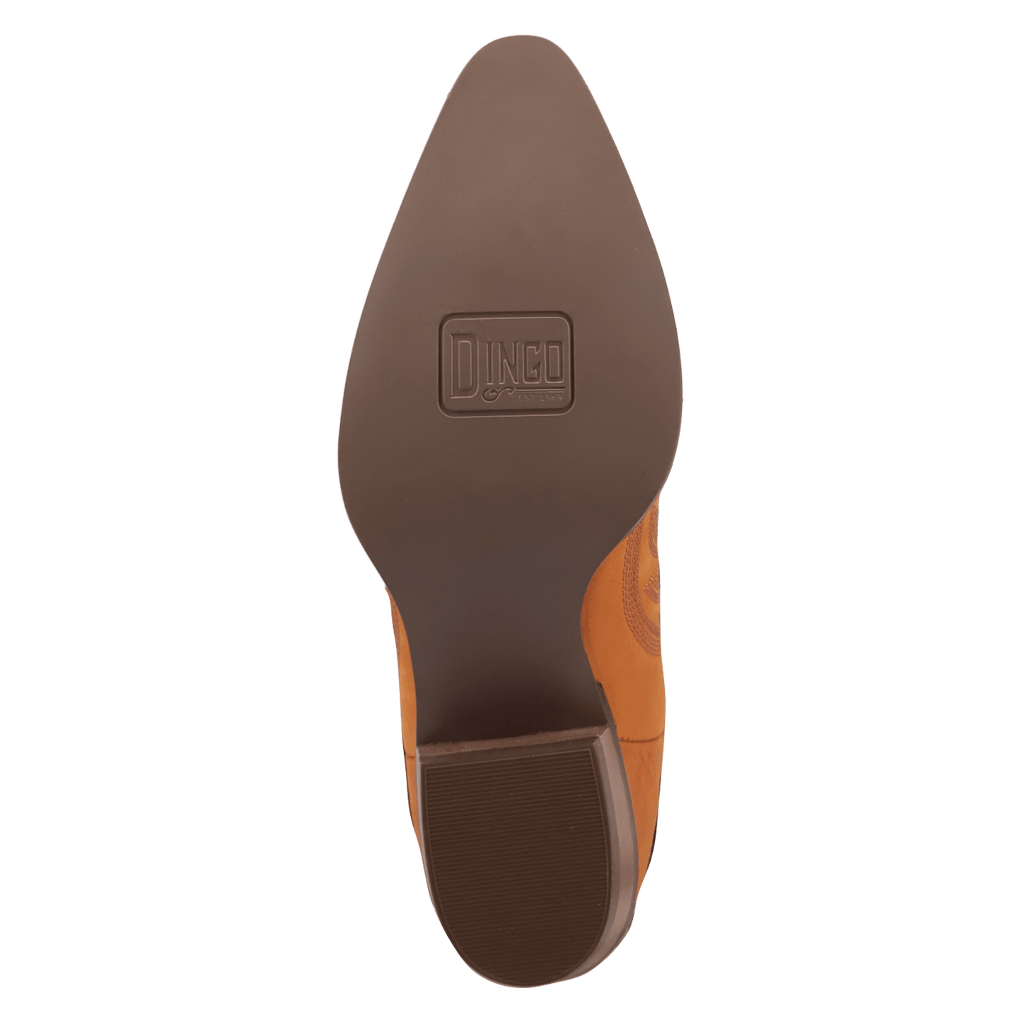 PRODUCT SHOT WALK WEST LEATHER BOOT AT OUTSOLE ANGLE