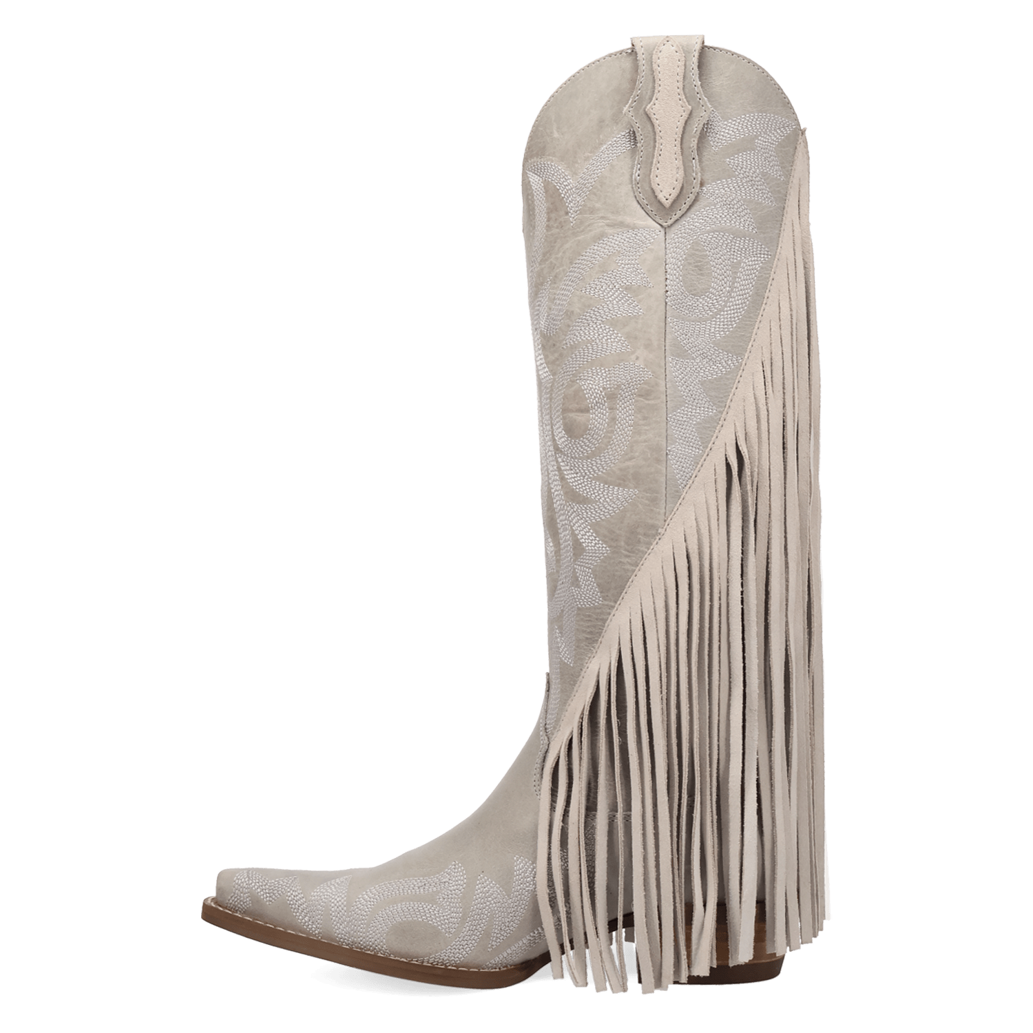 PRODUCT SHOT WALK WEST LEATHER BOOT AT 135 DEGREE OUTSIDE ANGLE