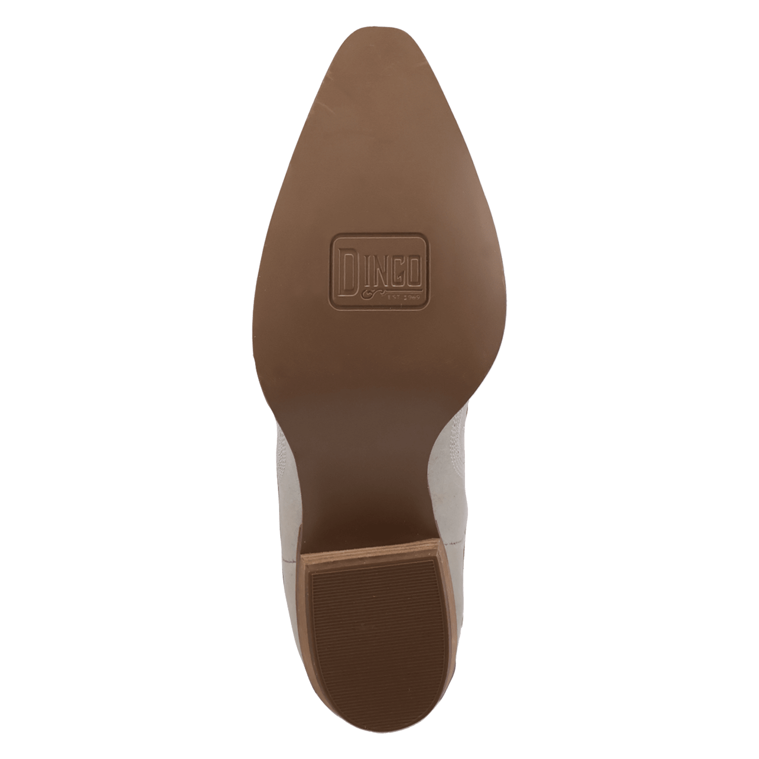 PRODUCT SHOT WALK WEST LEATHER BOOT AT OUTSOLE ANGLE