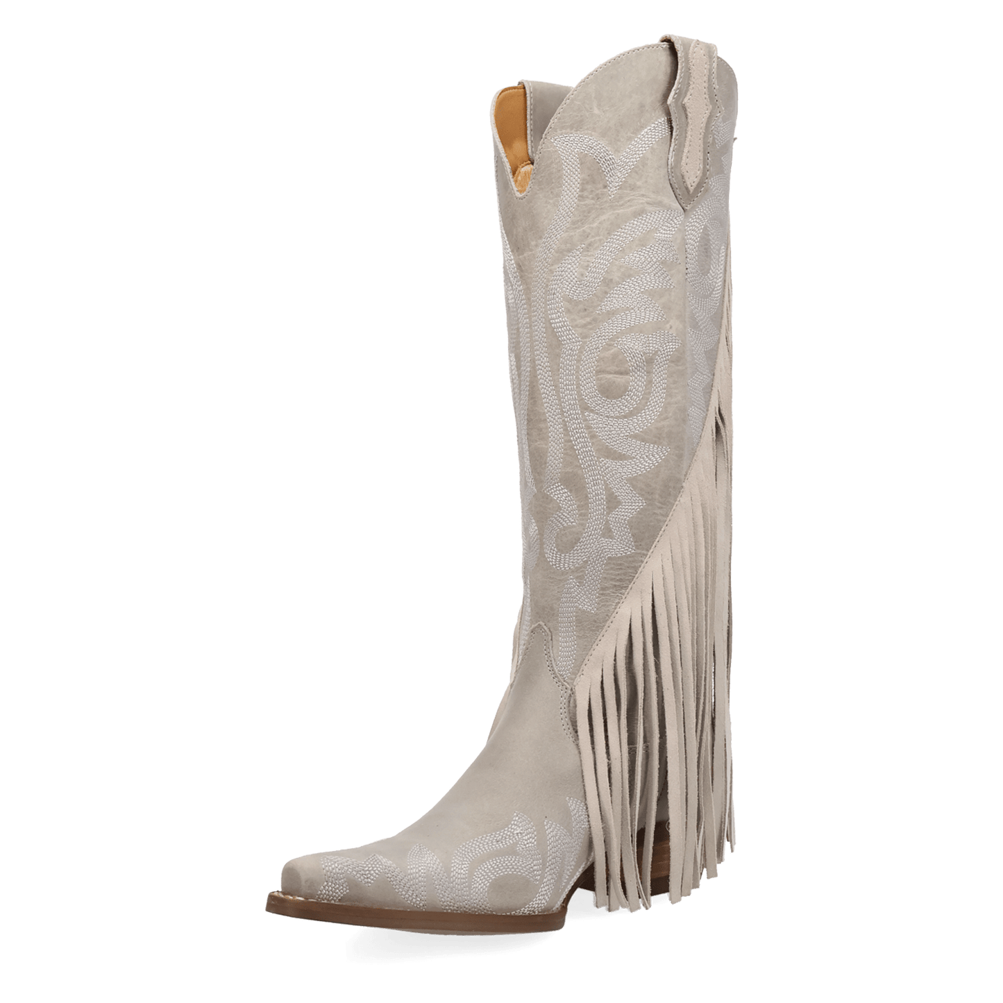 PRODUCT SHOT WALK WEST LEATHER BOOT AT 225 DEGREE ANGLE