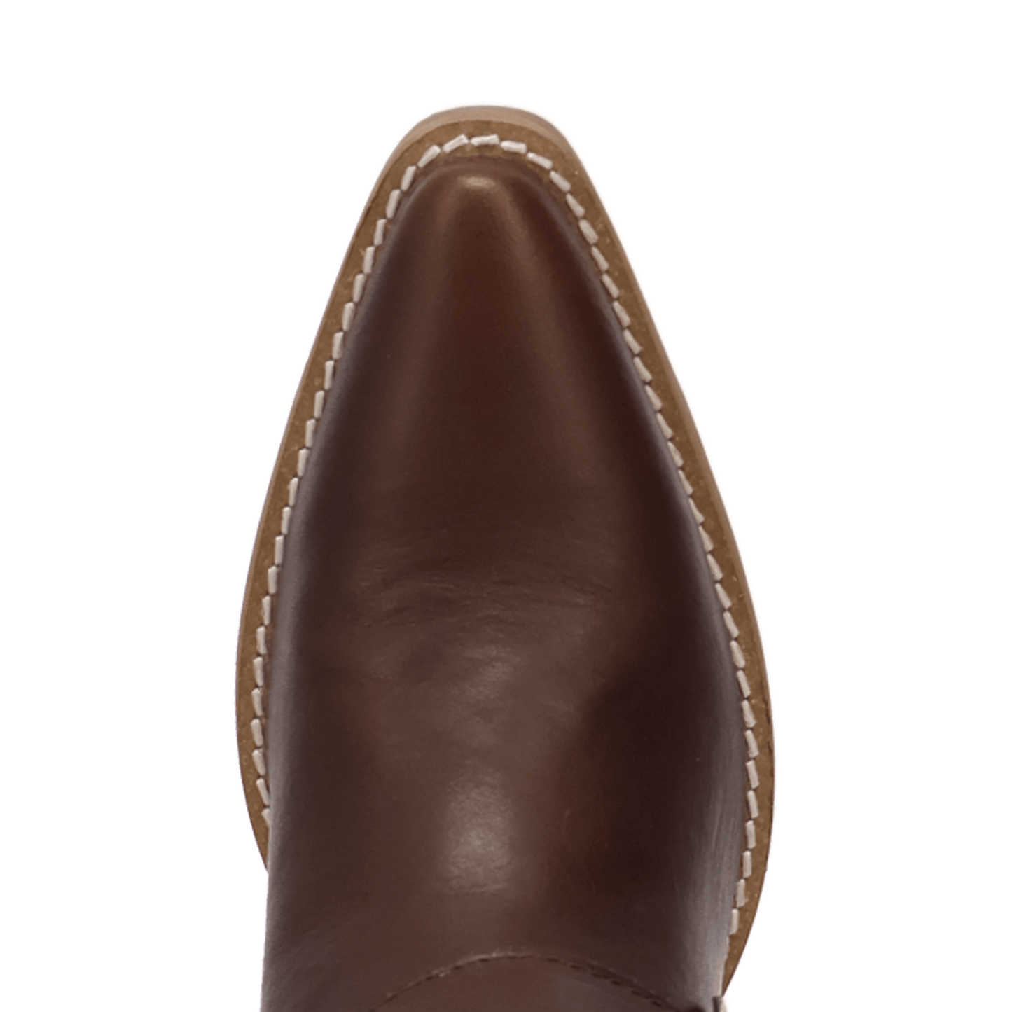 PRODUCT SHOT SADDLE UP LEATHER BOOTIE AT TOE ANGLE