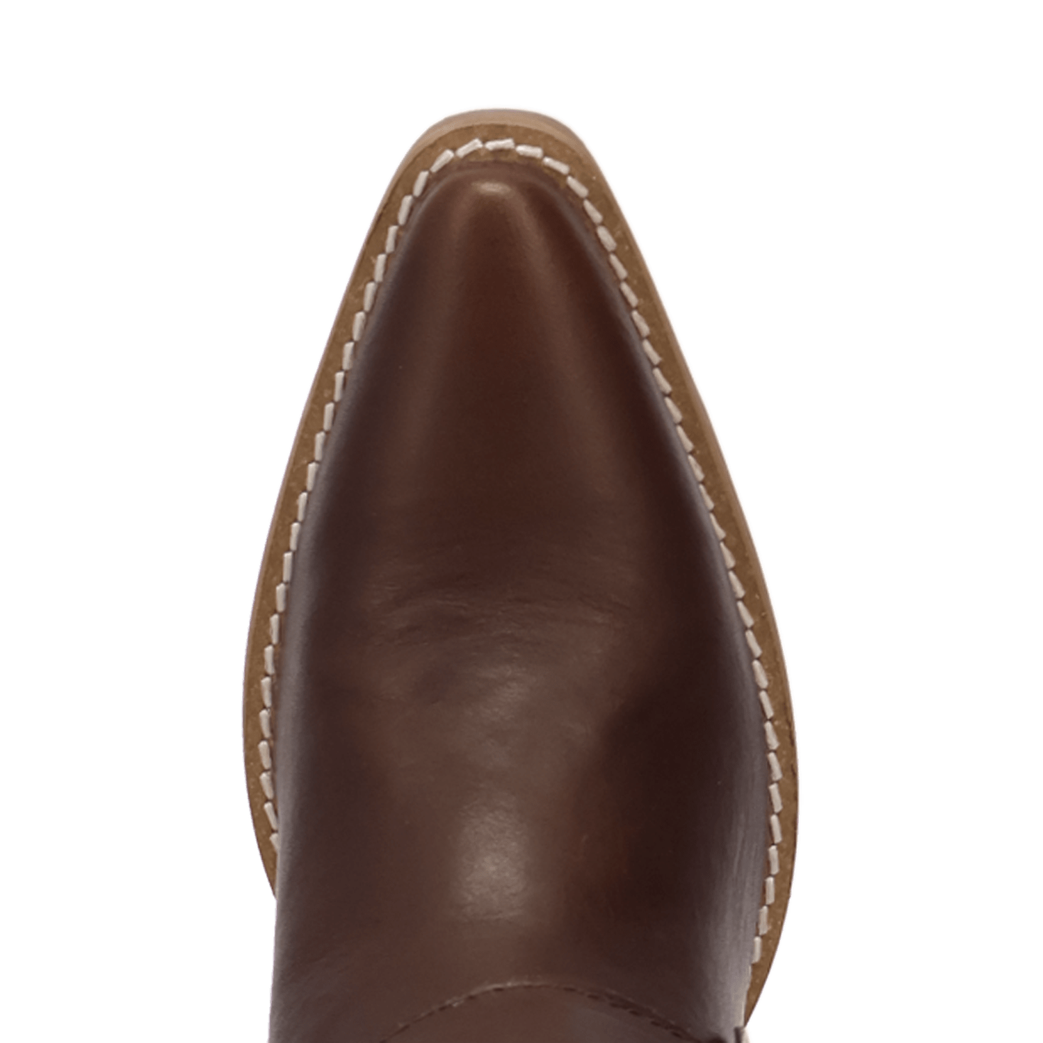 PRODUCT SHOT SADDLE UP LEATHER BOOTIE AT TOE ANGLE
