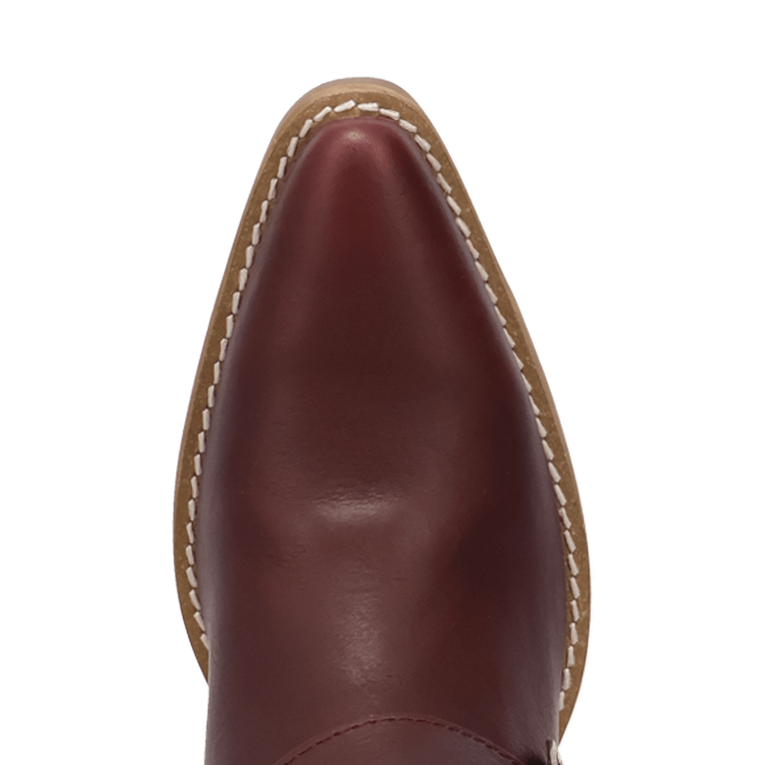 PRODUCT SHOT SADDLE UP LEATHER BOOTIE AT TOE ANGLE