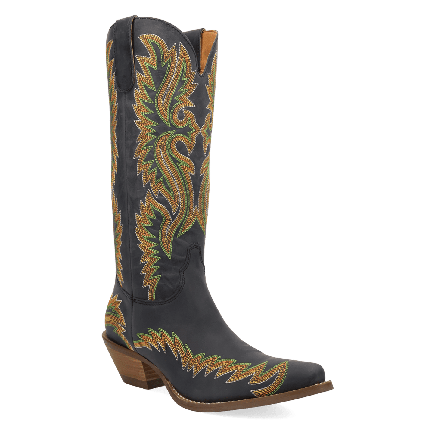 PRODUCT SHOT LANTANA LEATHER BOOT AT 45 DEGREE ANGLE