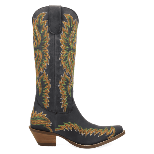 PRODUCT SHOT LANTANA LEATHER BOOT AT 90 DEGREE INSIDE ANGLE