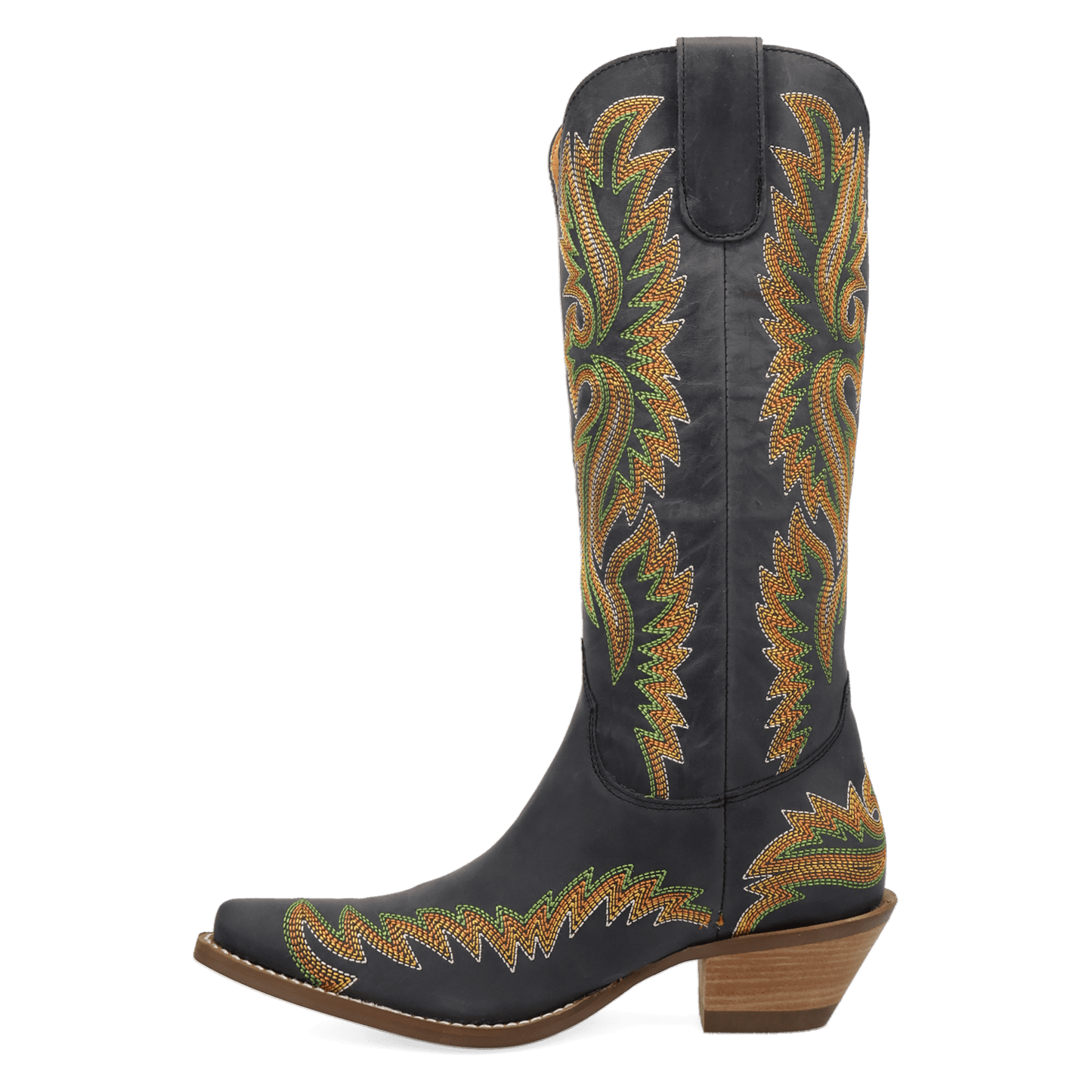 PRODUCT SHOT LANTANA LEATHER BOOT AT 135 DEGREE OUTSIDE ANGLE