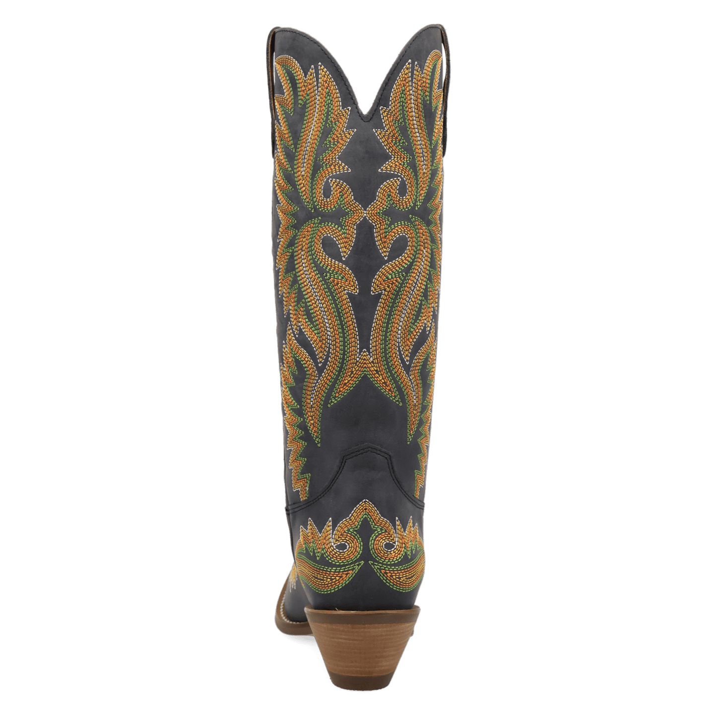 PRODUCT SHOT LANTANA LEATHER BOOT AT 180 DEGREE BACK ANGLE