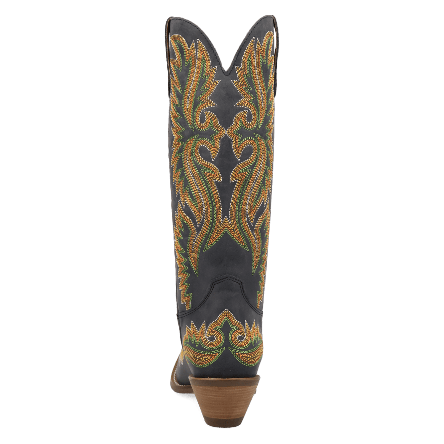 PRODUCT SHOT LANTANA LEATHER BOOT AT 180 DEGREE BACK ANGLE