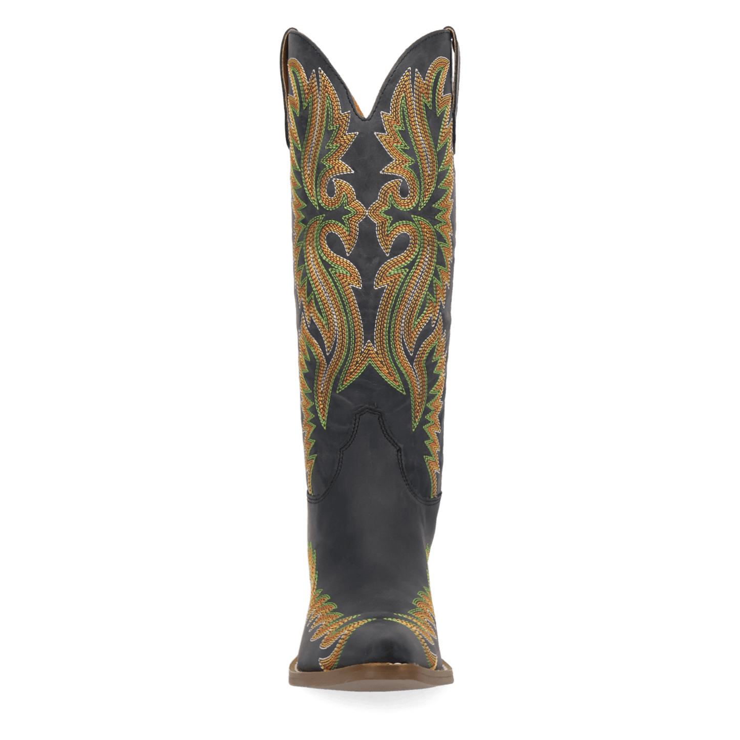 PRODUCT SHOT LANTANA LEATHER BOOT AT FRONT ANGLE