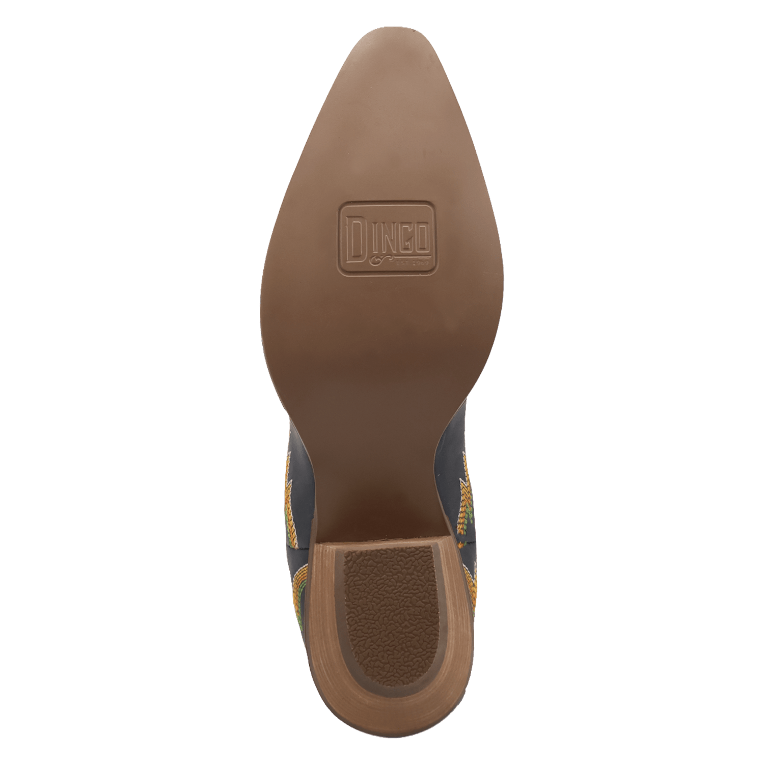 PRODUCT SHOT LANTANA LEATHER BOOT AT OUTSOLE ANGLE
