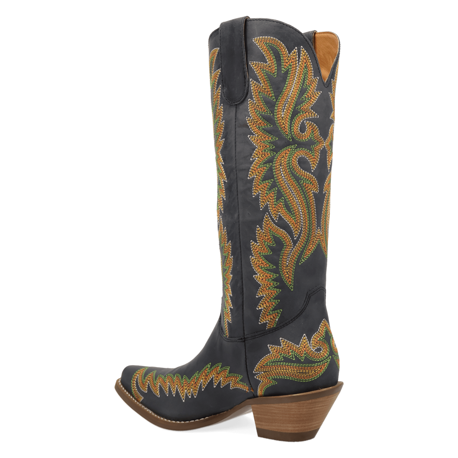 PRODUCT SHOT LANTANA LEATHER BOOT AT 270 DEGREE ANGLE