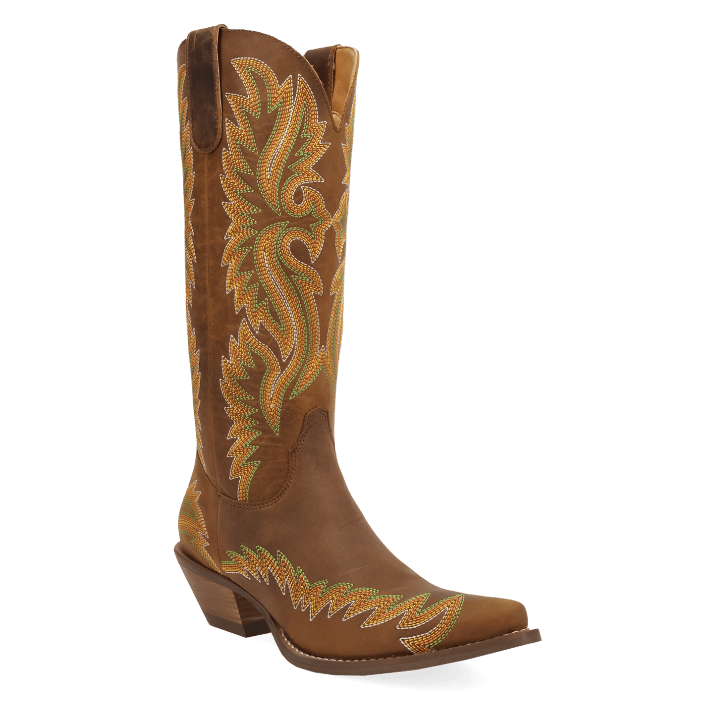 PRODUCT SHOT LANTANA LEATHER BOOT AT 45 DEGREE ANGLE
