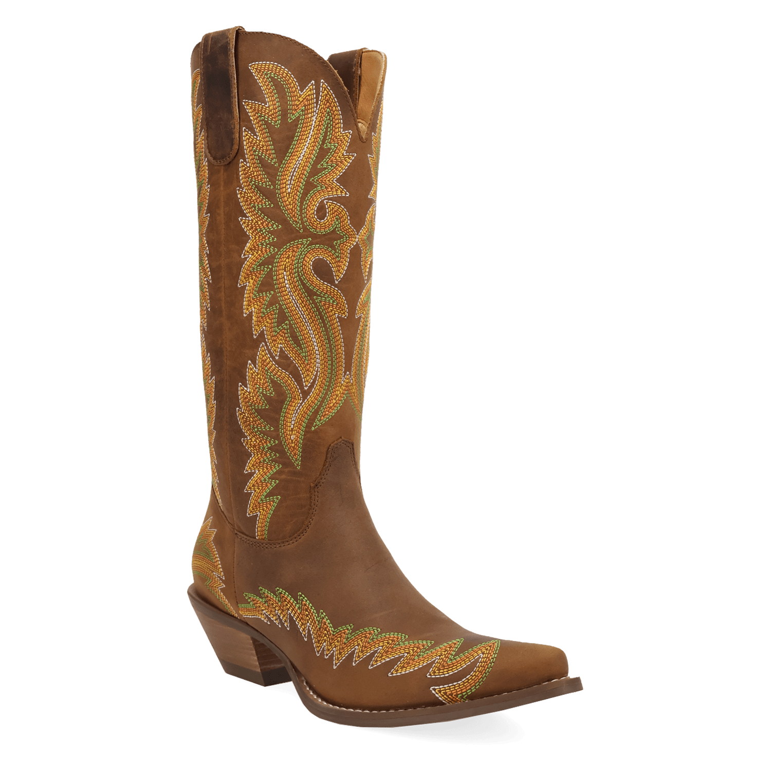 PRODUCT SHOT LANTANA LEATHER BOOT AT 45 DEGREE ANGLE