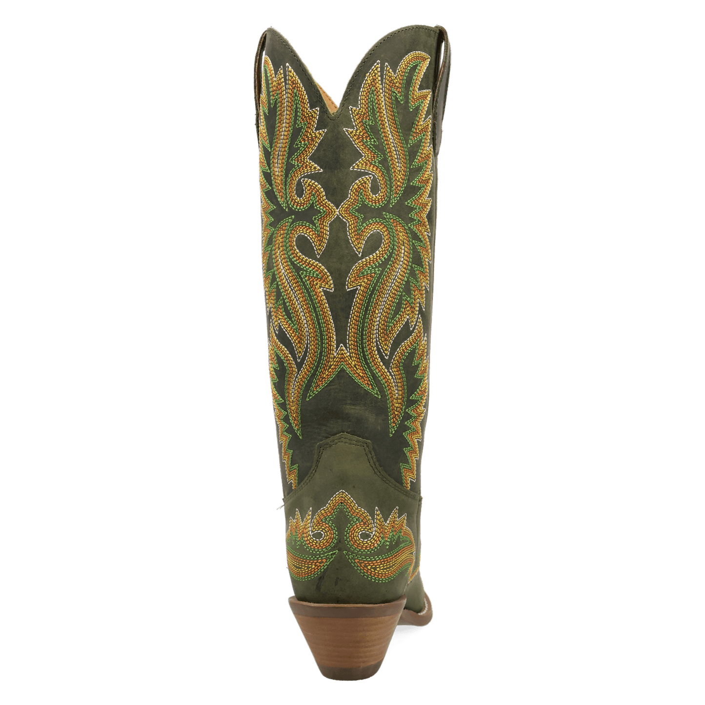 PRODUCT SHOT LANTANA LEATHER BOOT AT 180 DEGREE BACK ANGLE