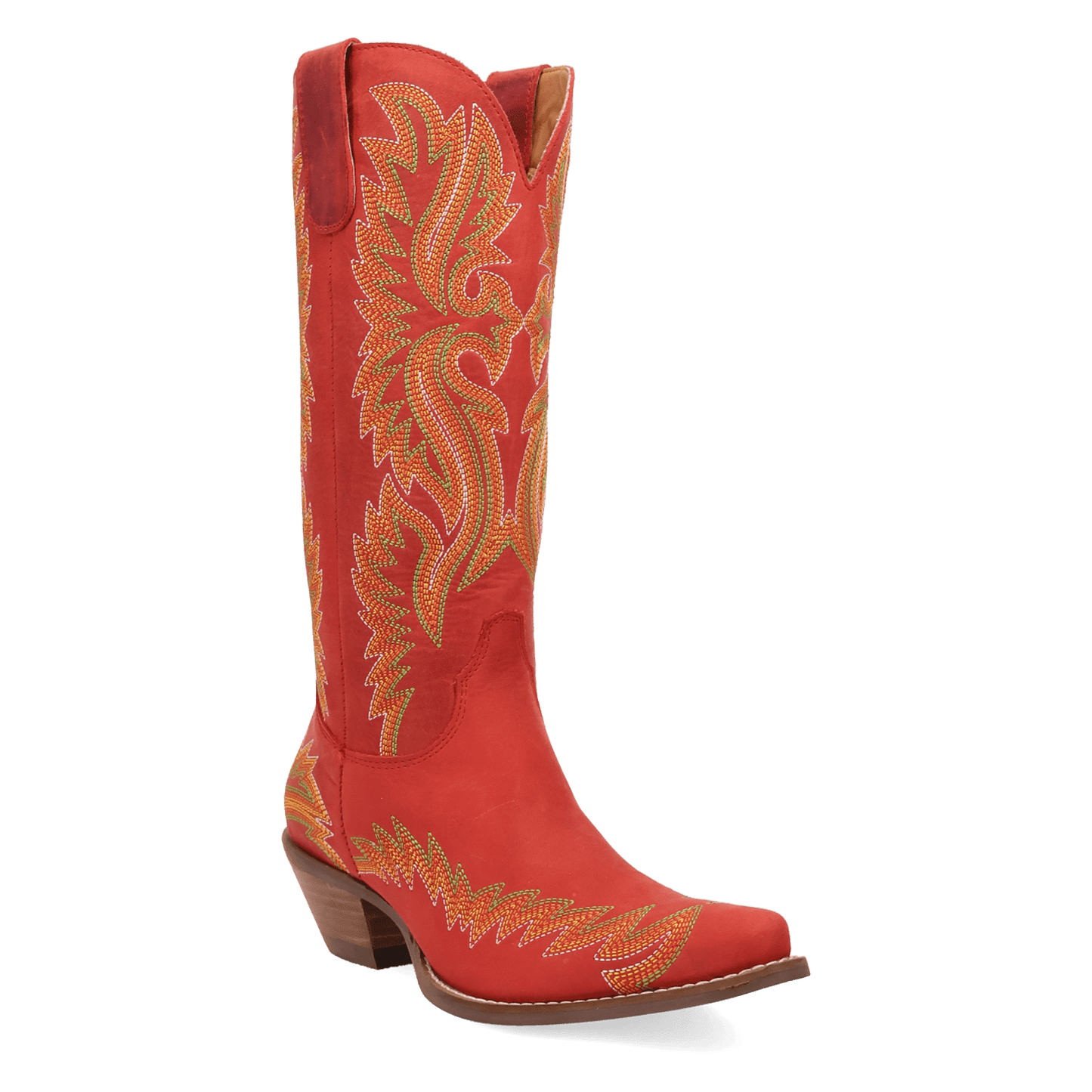 PRODUCT SHOT LANTANA LEATHER BOOT AT 45 DEGREE ANGLE