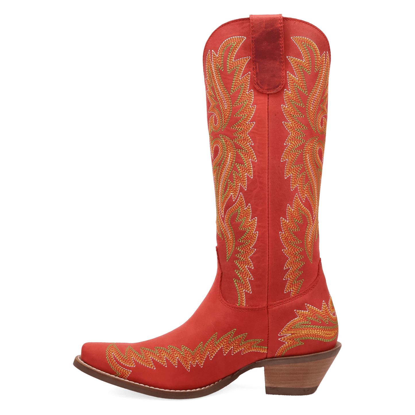 PRODUCT SHOT LANTANA LEATHER BOOT AT 135 DEGREE OUTSIDE ANGLE