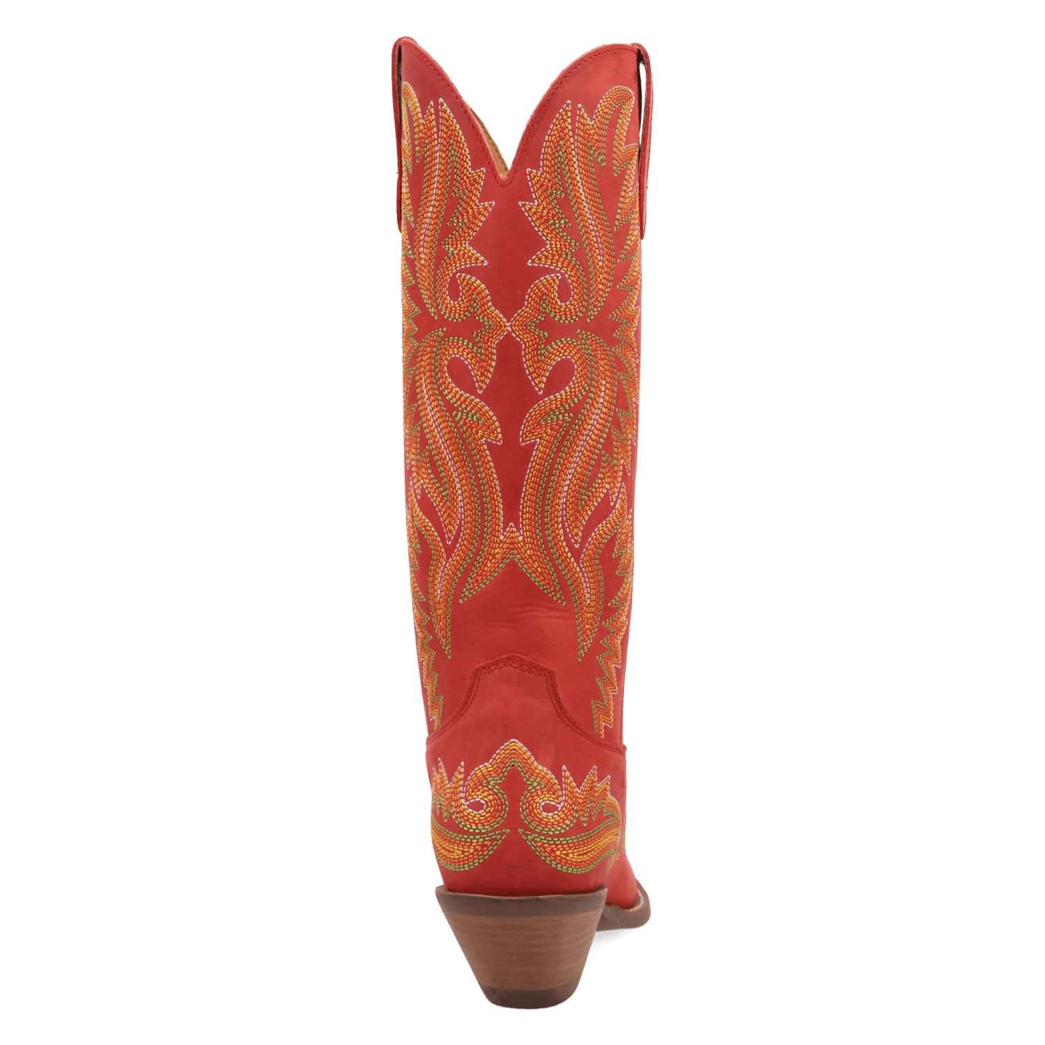 PRODUCT SHOT LANTANA LEATHER BOOT AT 180 DEGREE BACK ANGLE