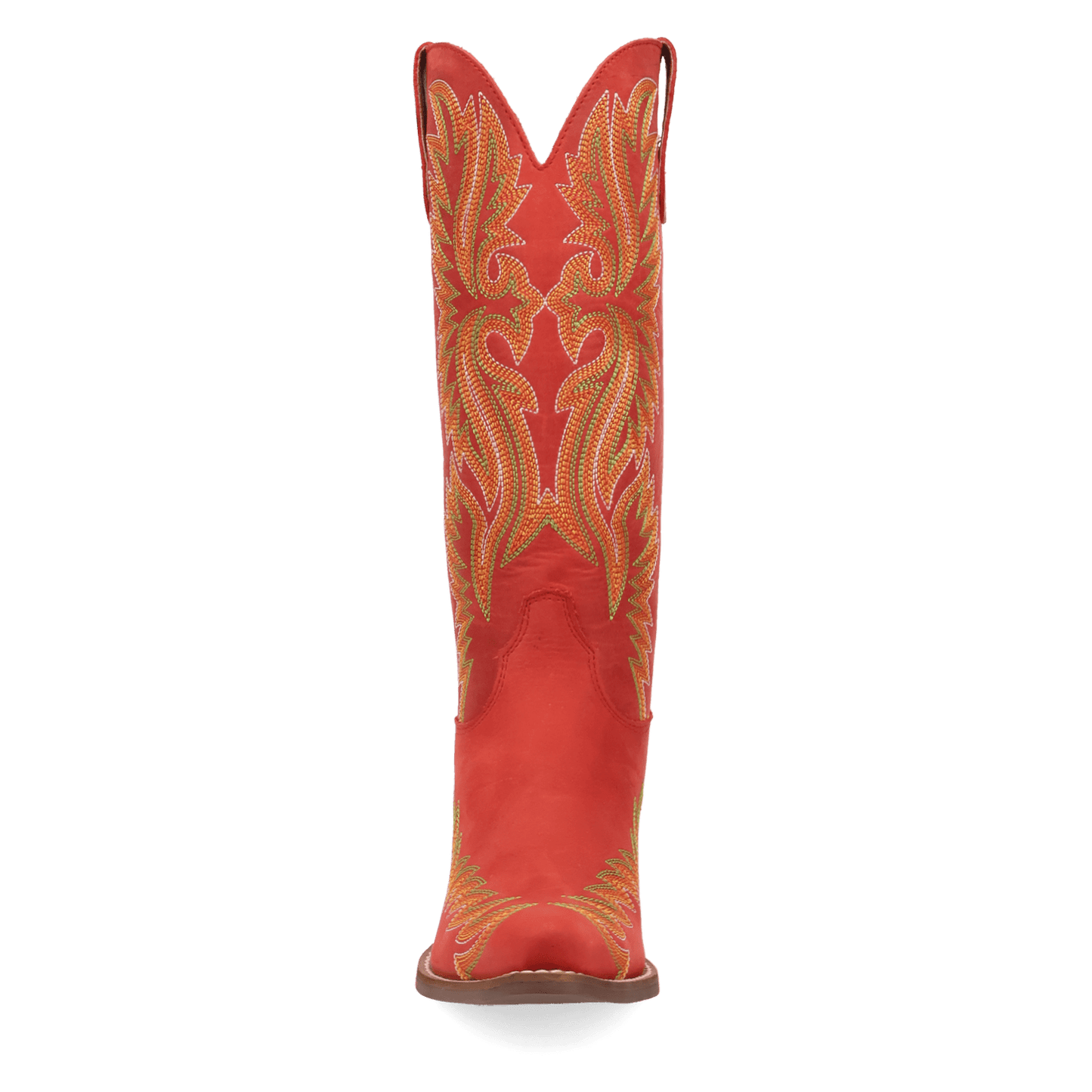 PRODUCT SHOT LANTANA LEATHER BOOT AT FRONT ANGLE