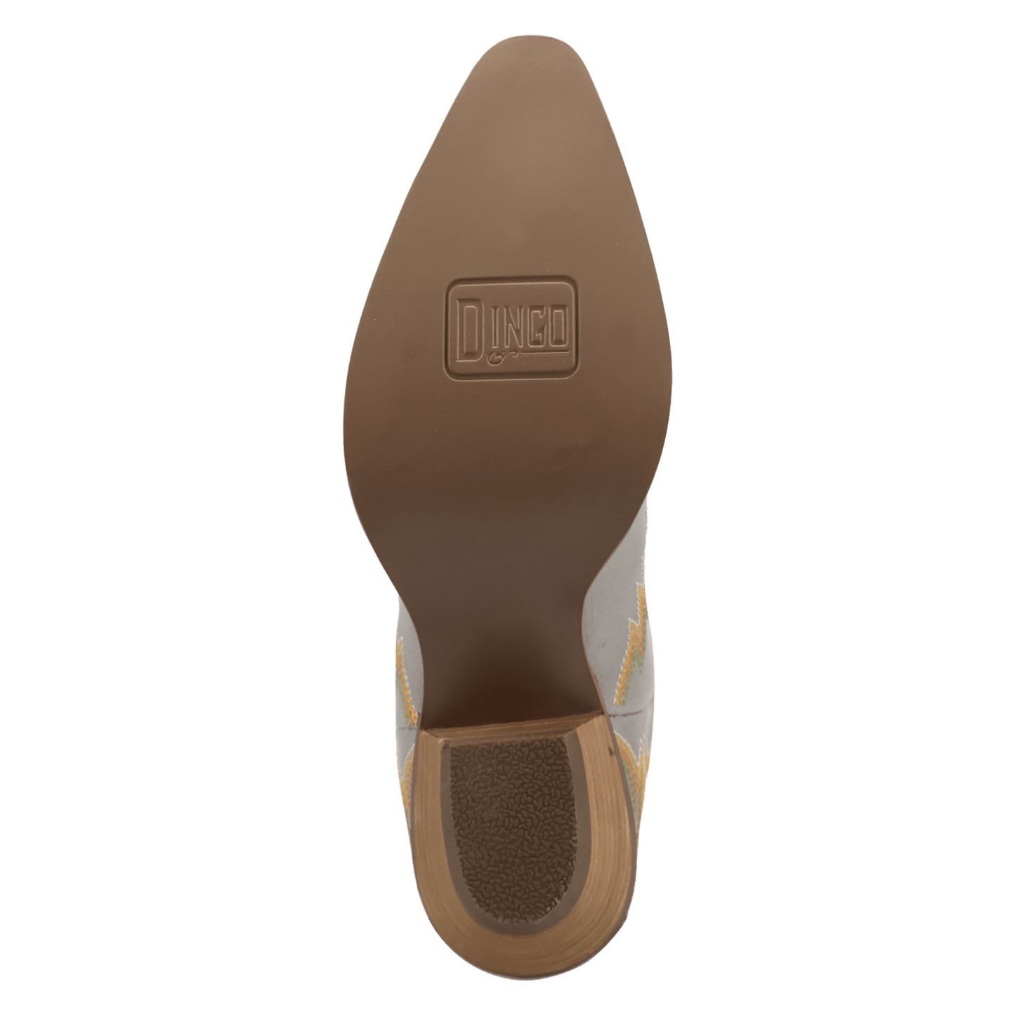 PRODUCT SHOT LANTANA LEATHER BOOT AT OUTSOLE ANGLE