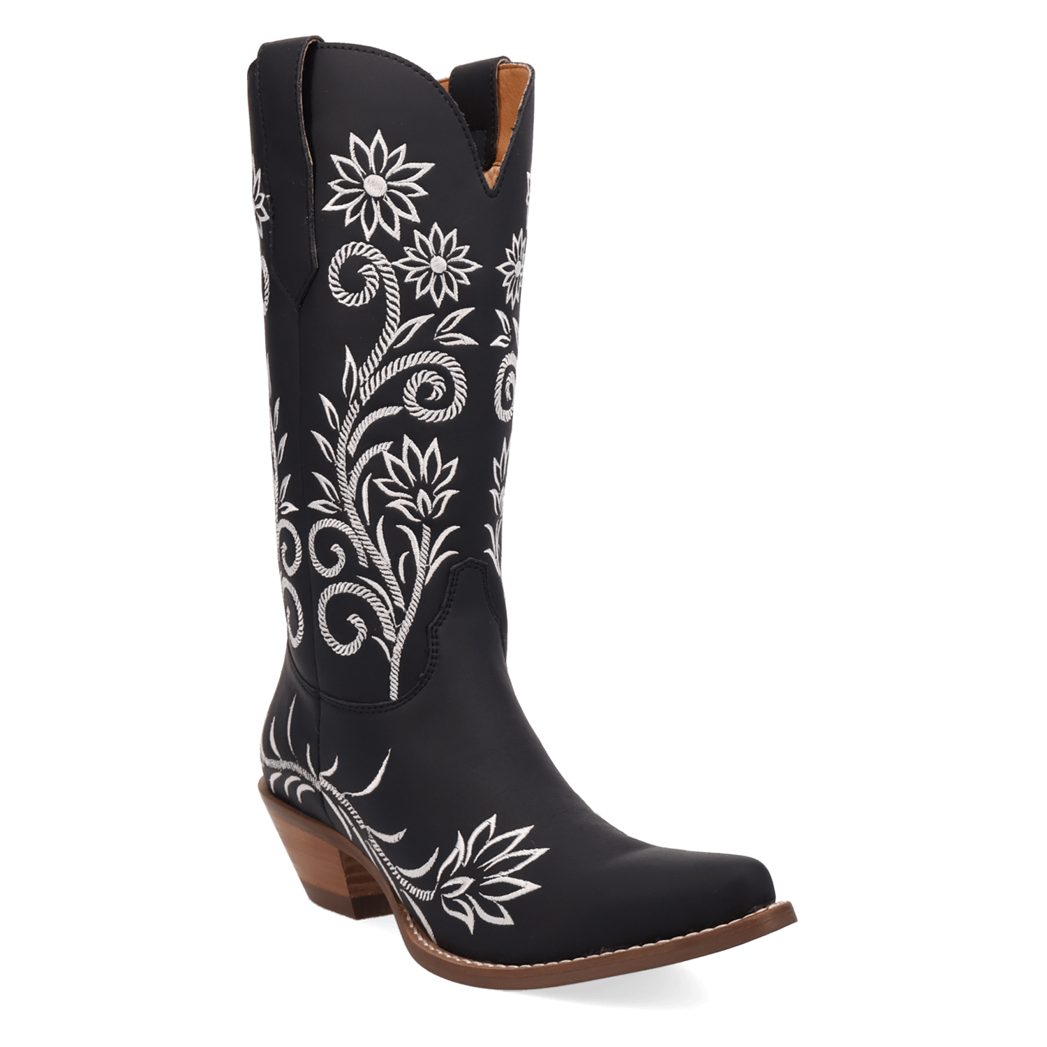 PRODUCT SHOT BUTTERCUP LEATHER BOOT AT 45 DEGREE ANGLE