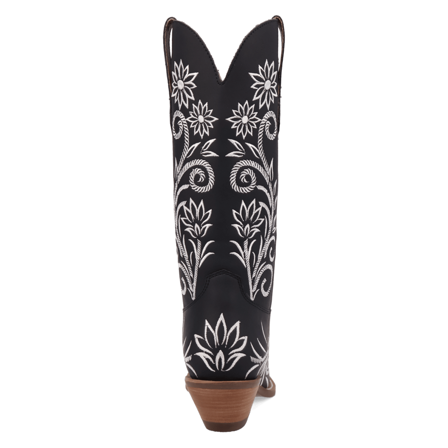 PRODUCT SHOT BUTTERCUP LEATHER BOOT AT 180 DEGREE BACK ANGLE