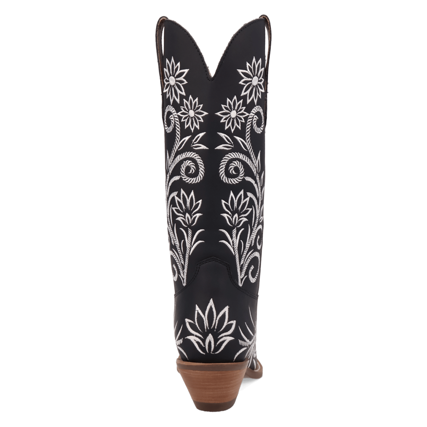 PRODUCT SHOT BUTTERCUP LEATHER BOOT AT 180 DEGREE BACK ANGLE