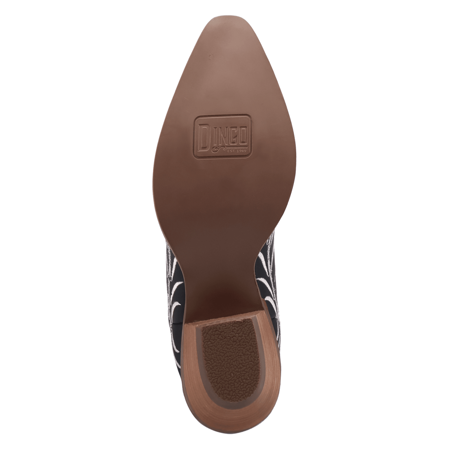 PRODUCT SHOT BUTTERCUP LEATHER BOOT AT OUTSOLE ANGLE