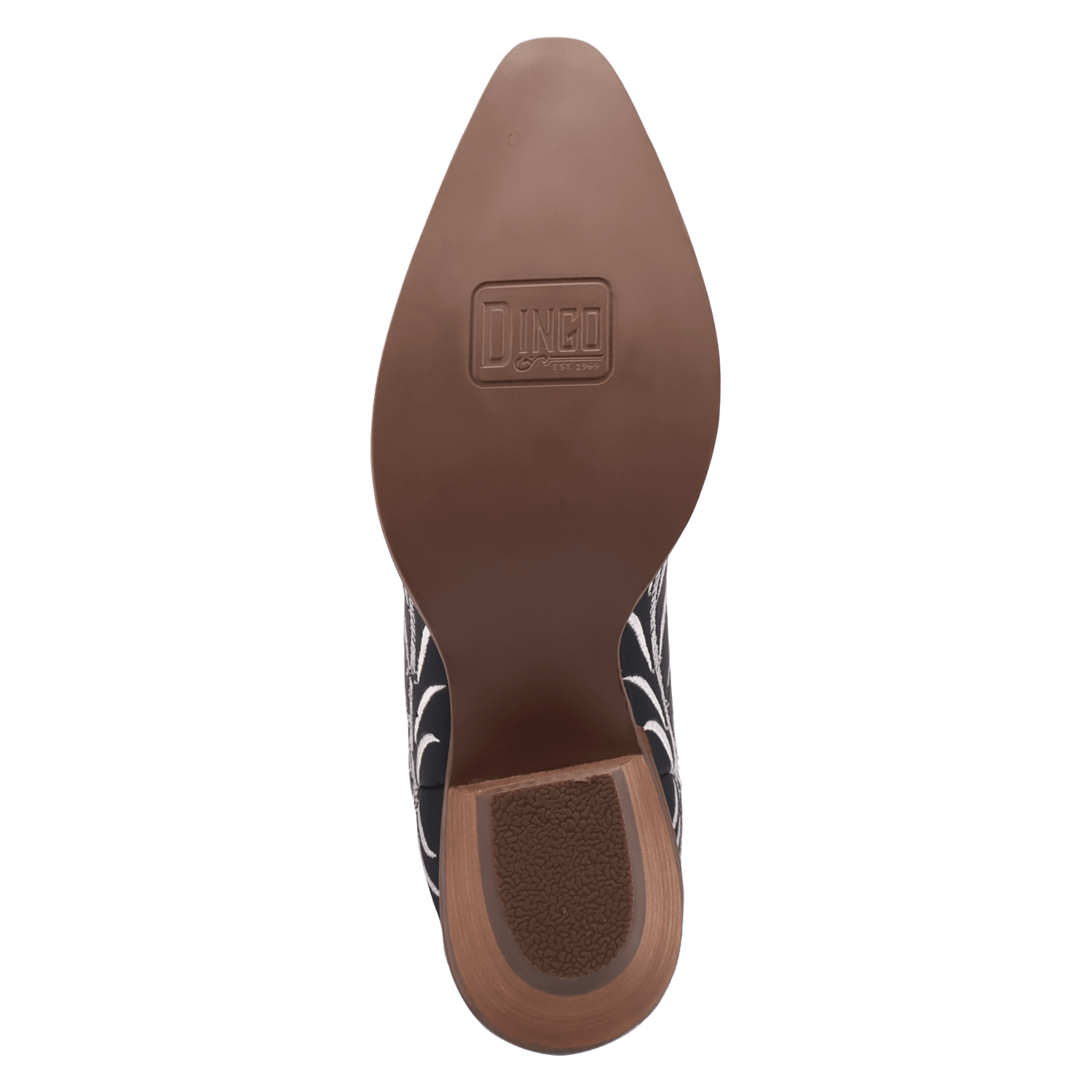 PRODUCT SHOT BUTTERCUP LEATHER BOOT AT OUTSOLE ANGLE
