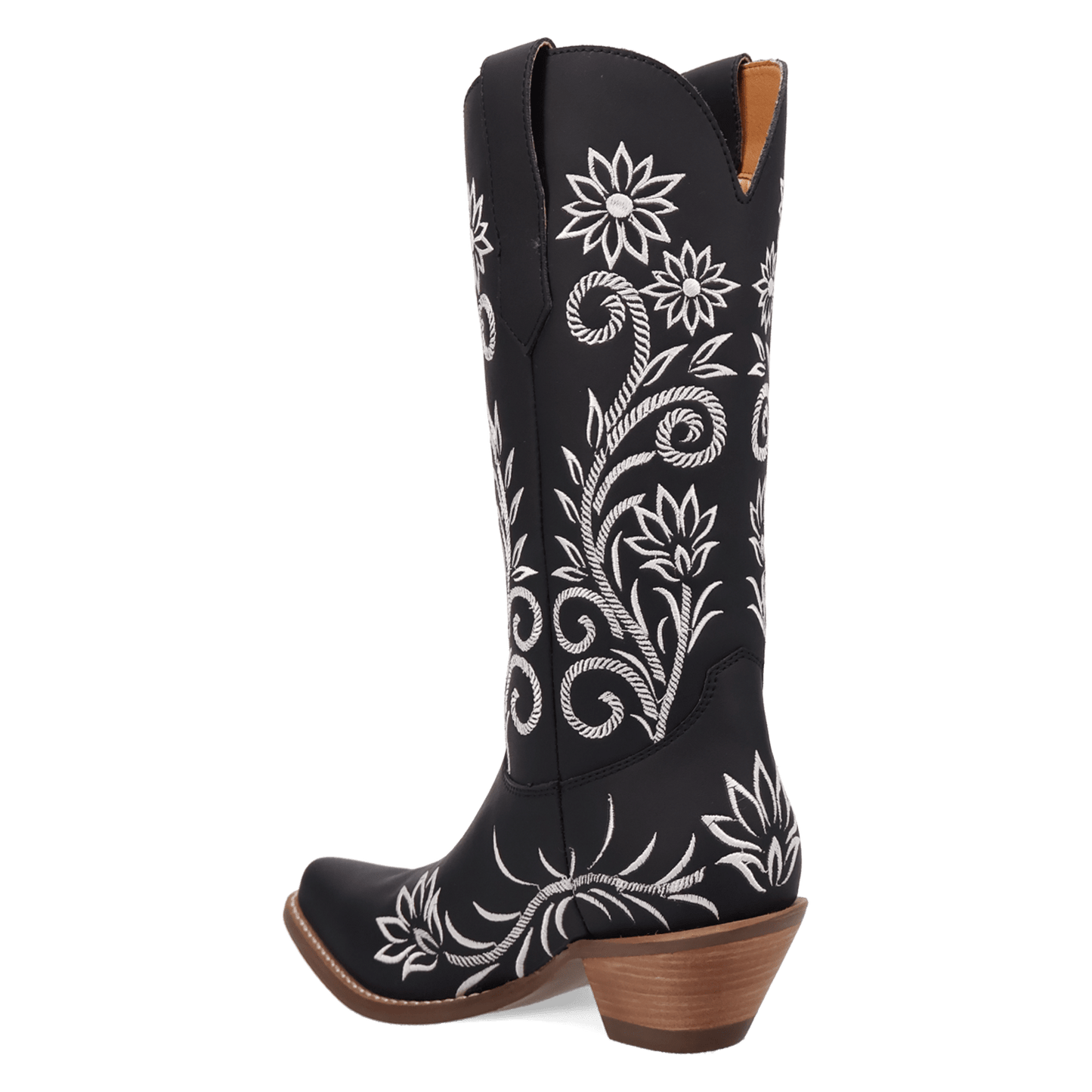 PRODUCT SHOT BUTTERCUP LEATHER BOOT AT 270 DEGREE ANGLE