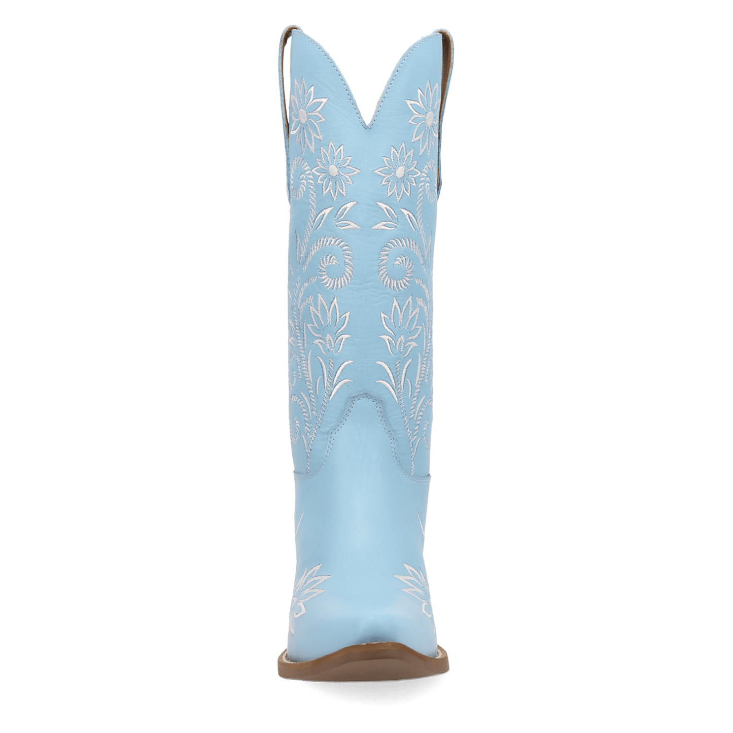 PRODUCT SHOT BUTTERCUP LEATHER BOOT AT FRONT ANGLE