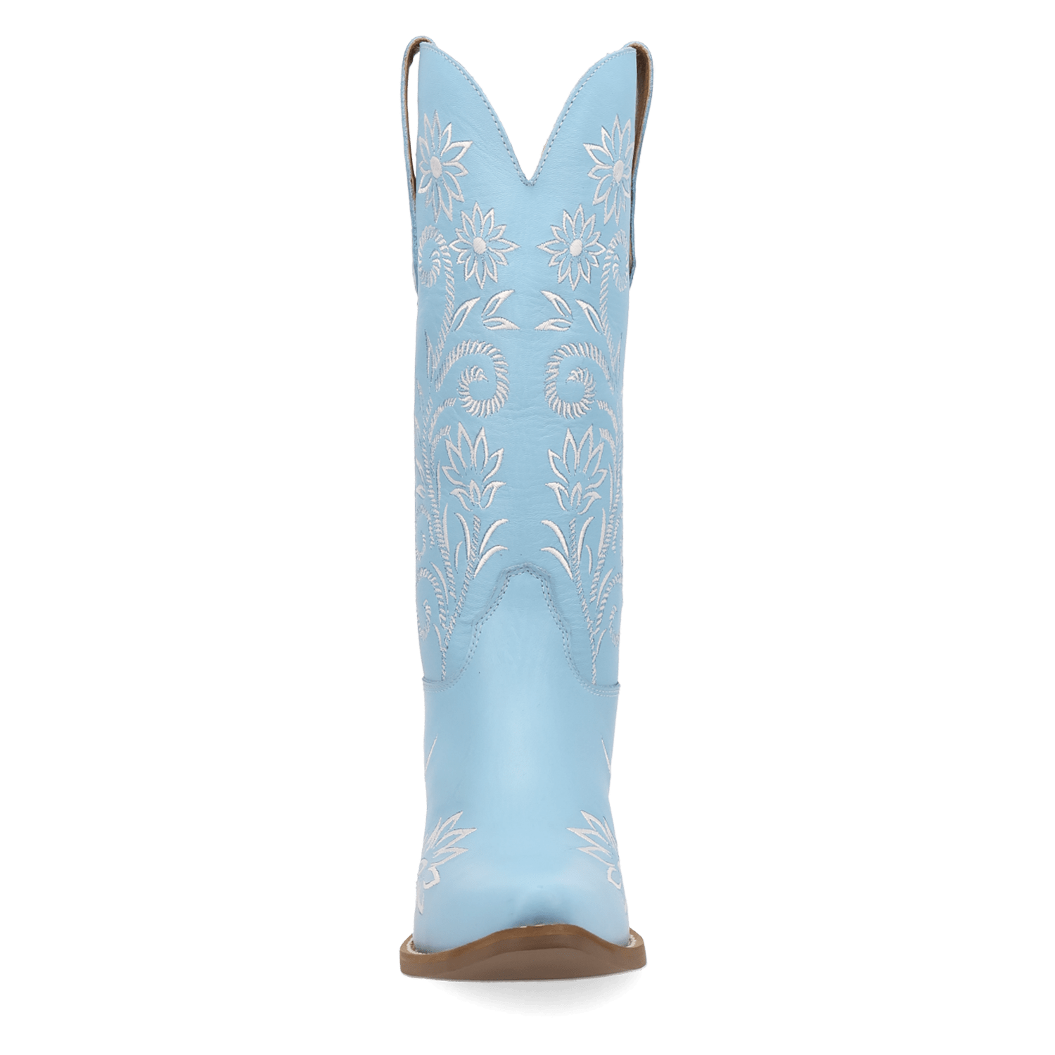 PRODUCT SHOT BUTTERCUP LEATHER BOOT AT FRONT ANGLE
