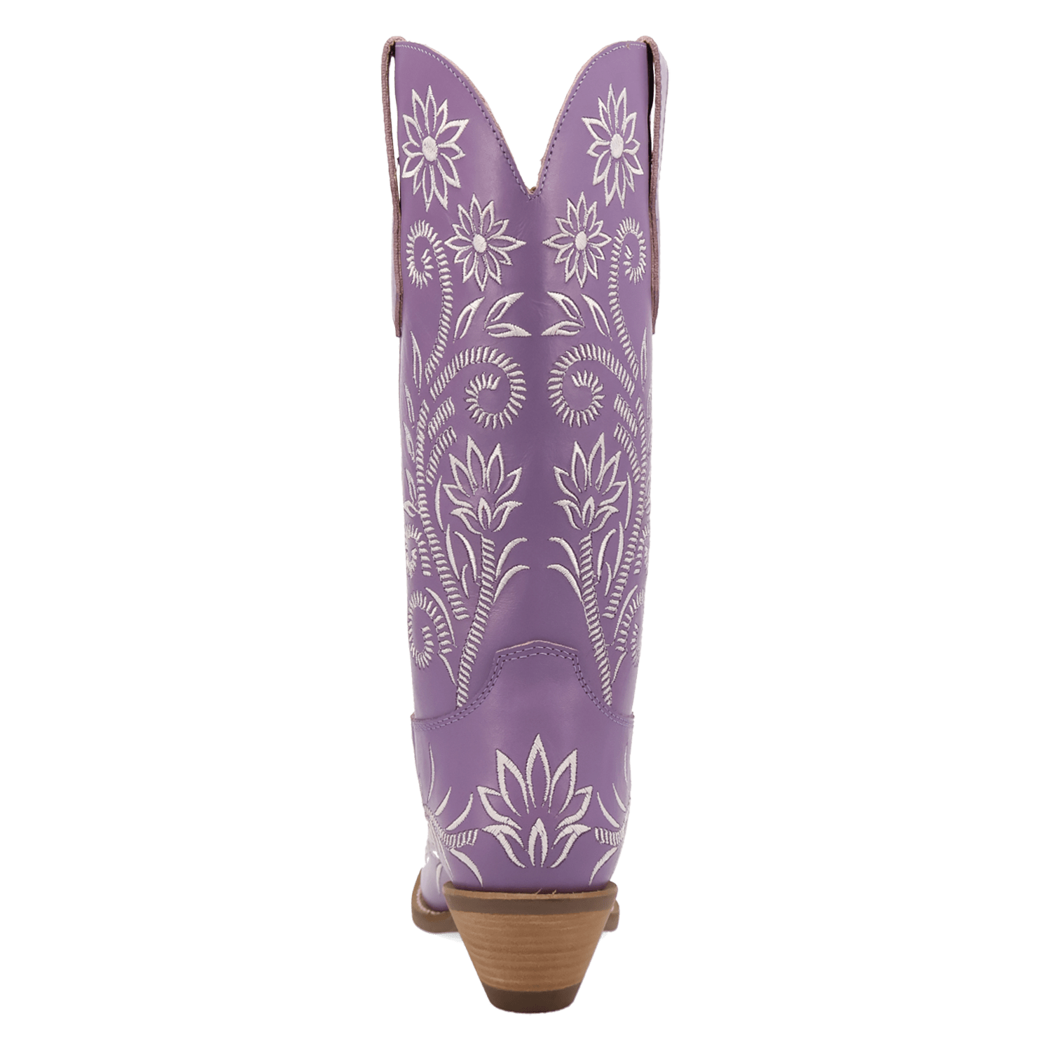 PRODUCT SHOT BUTTERCUP LEATHER BOOT AT 180 DEGREE BACK ANGLE