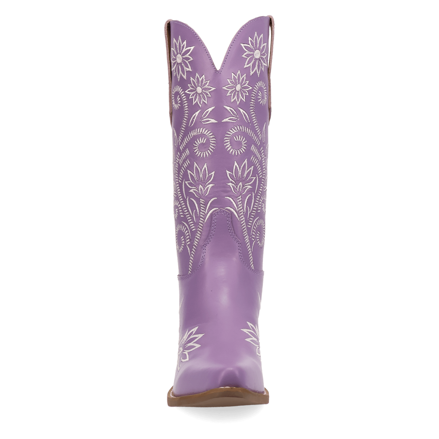 PRODUCT SHOT BUTTERCUP LEATHER BOOT AT FRONT ANGLE