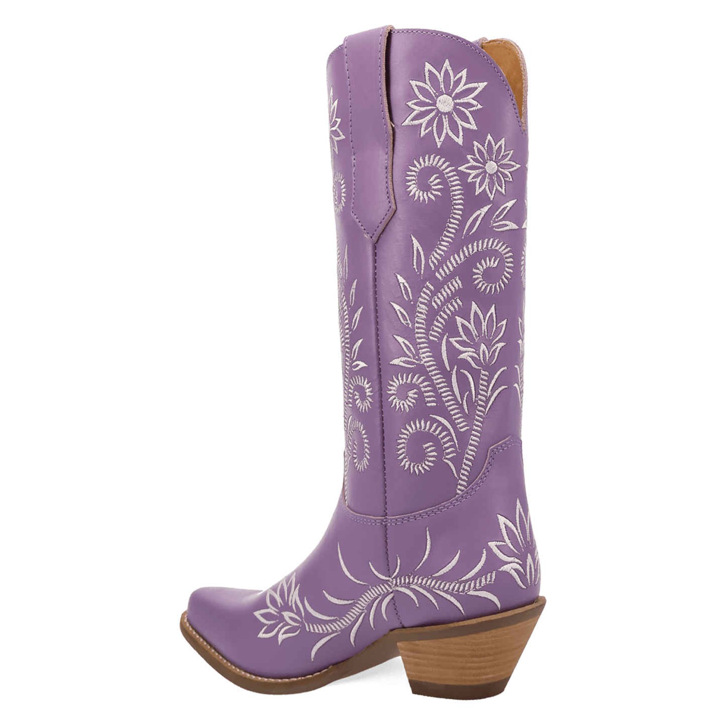 PRODUCT SHOT BUTTERCUP LEATHER BOOT AT 270 DEGREE ANGLE