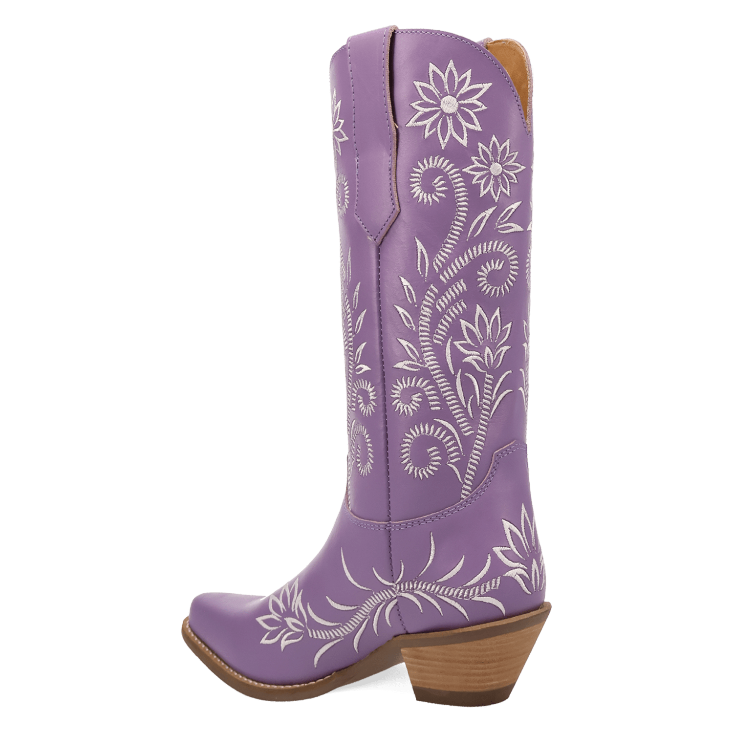 PRODUCT SHOT BUTTERCUP LEATHER BOOT AT 270 DEGREE ANGLE