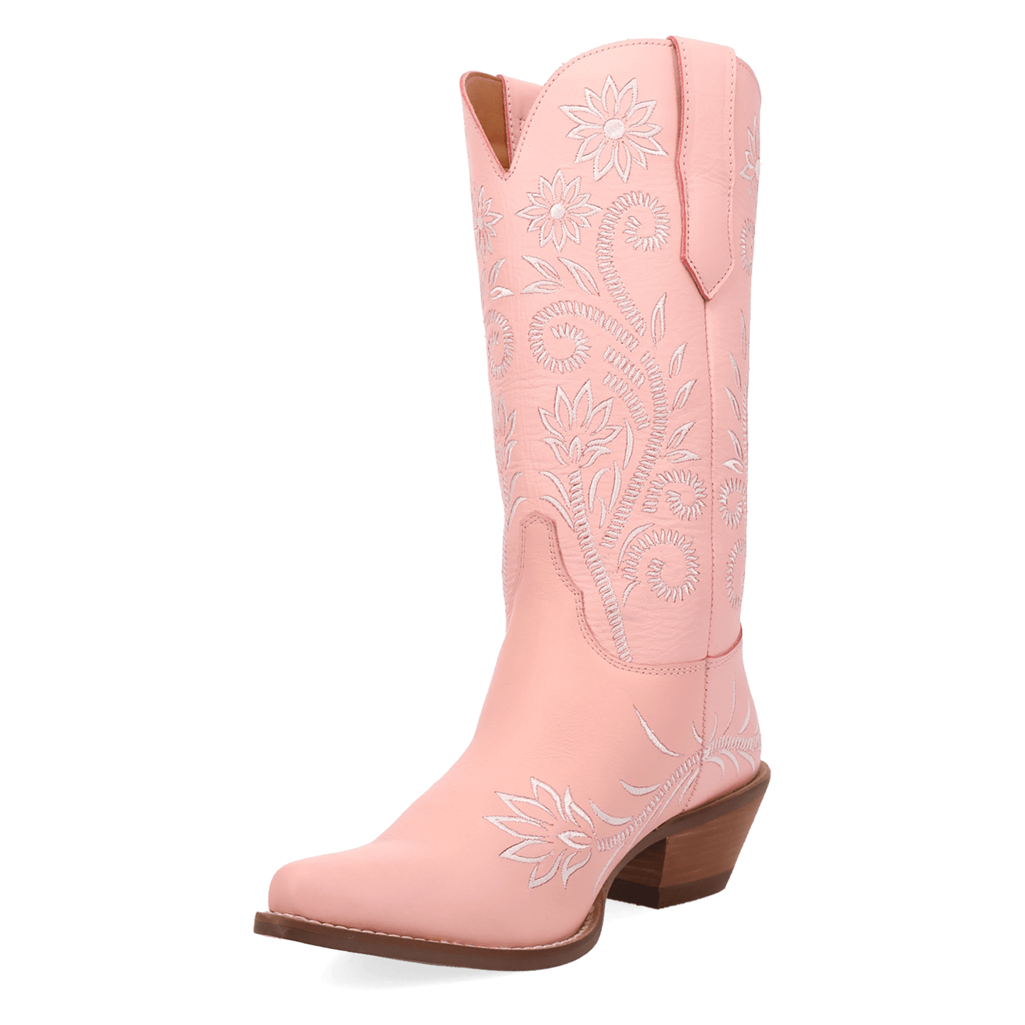 PRODUCT SHOT BUTTERCUP LEATHER BOOT AT 225 DEGREE ANGLE