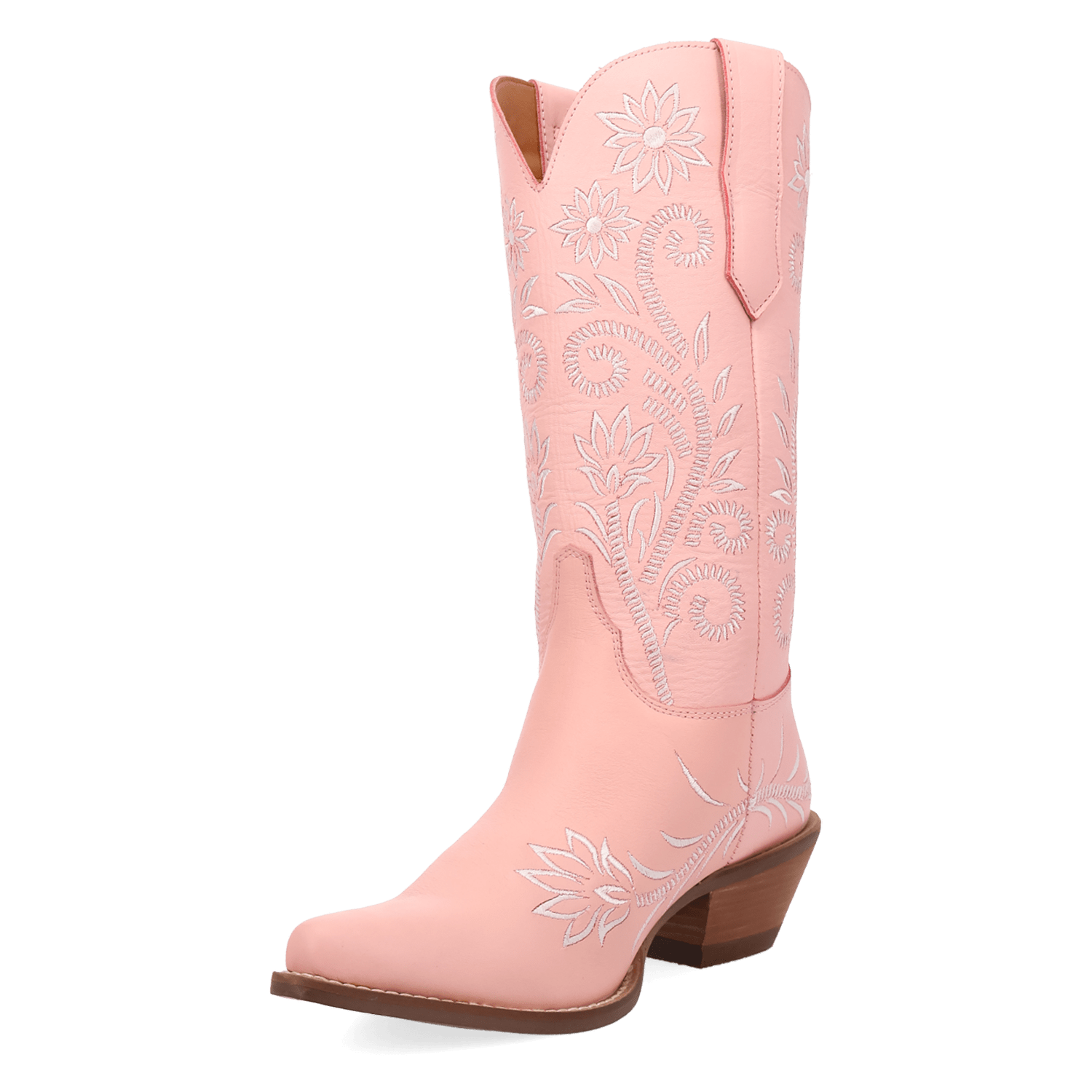 PRODUCT SHOT BUTTERCUP LEATHER BOOT AT 225 DEGREE ANGLE