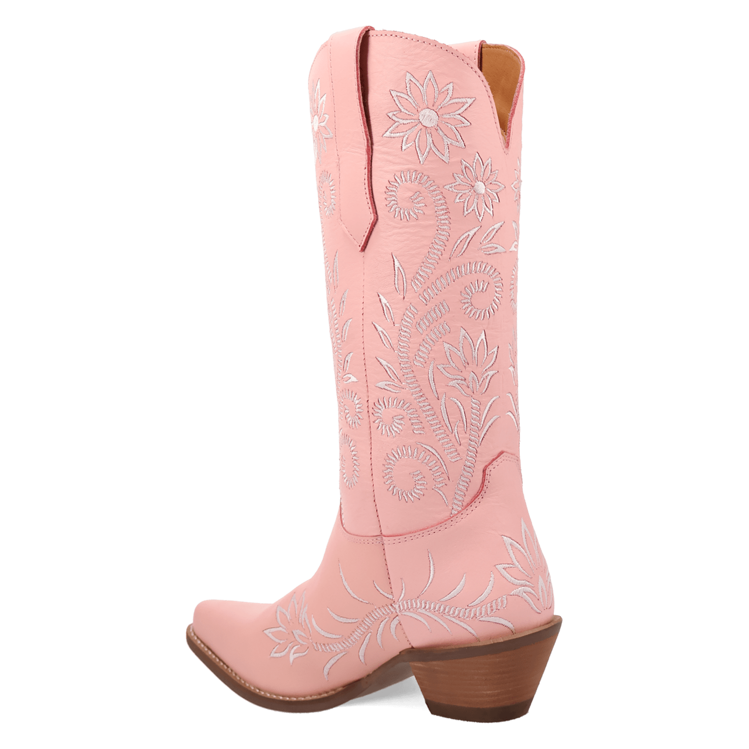 PRODUCT SHOT BUTTERCUP LEATHER BOOT AT 270 DEGREE ANGLE