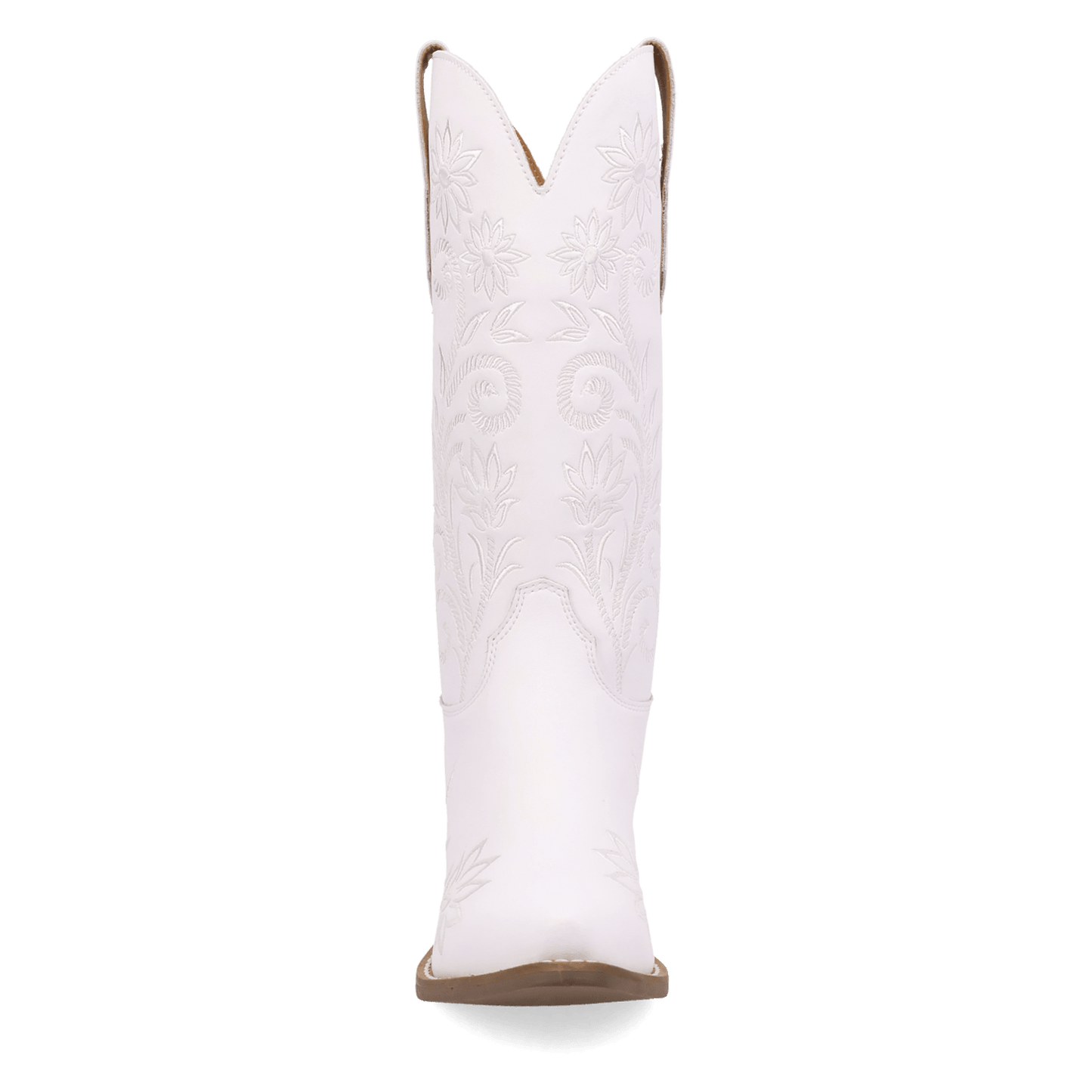 PRODUCT SHOT BUTTERCUP LEATHER BOOT AT FRONT ANGLE