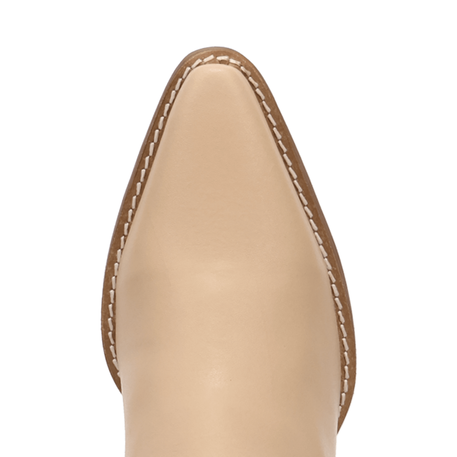 PRODUCT SHOT LAST RIDE LEATHER BOOTIE AT TOE ANGLE
