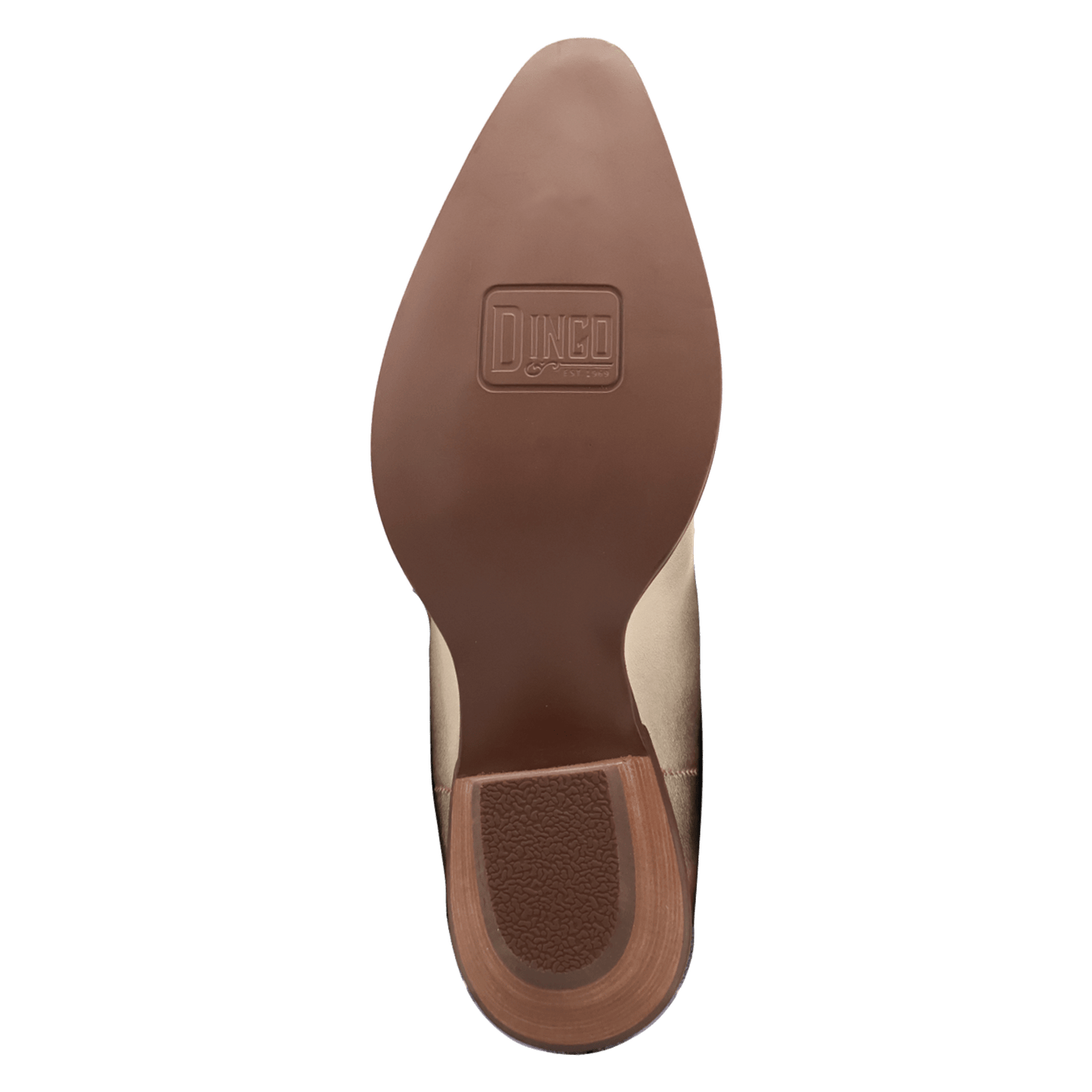 PRODUCT SHOT SOUTHERN SASS LEATHER BOOT AT OUTSOLE ANGLE