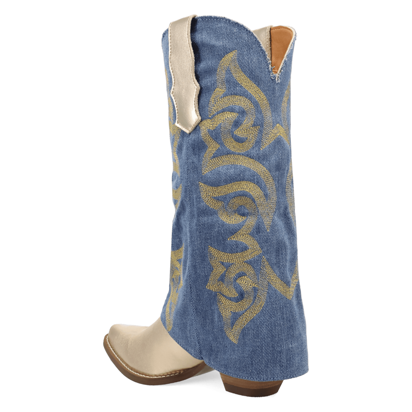 PRODUCT SHOT SOUTHERN SASS LEATHER BOOT AT 270 DEGREE ANGLE